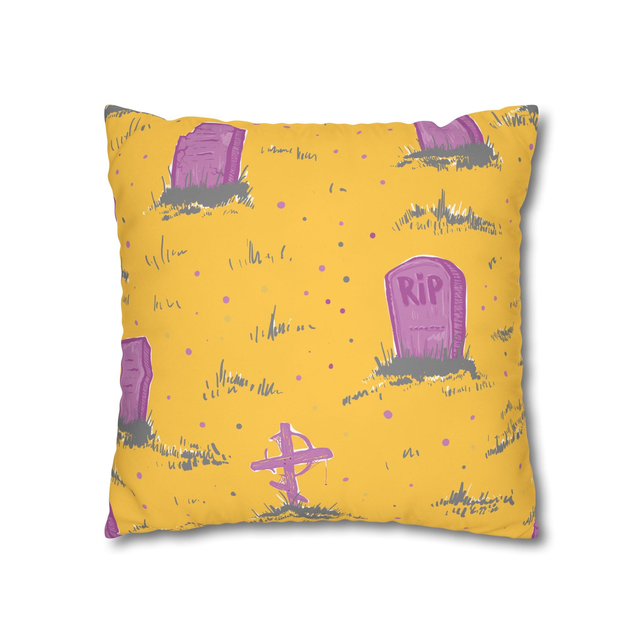 Spooky Cute Graveyard Pillowcase