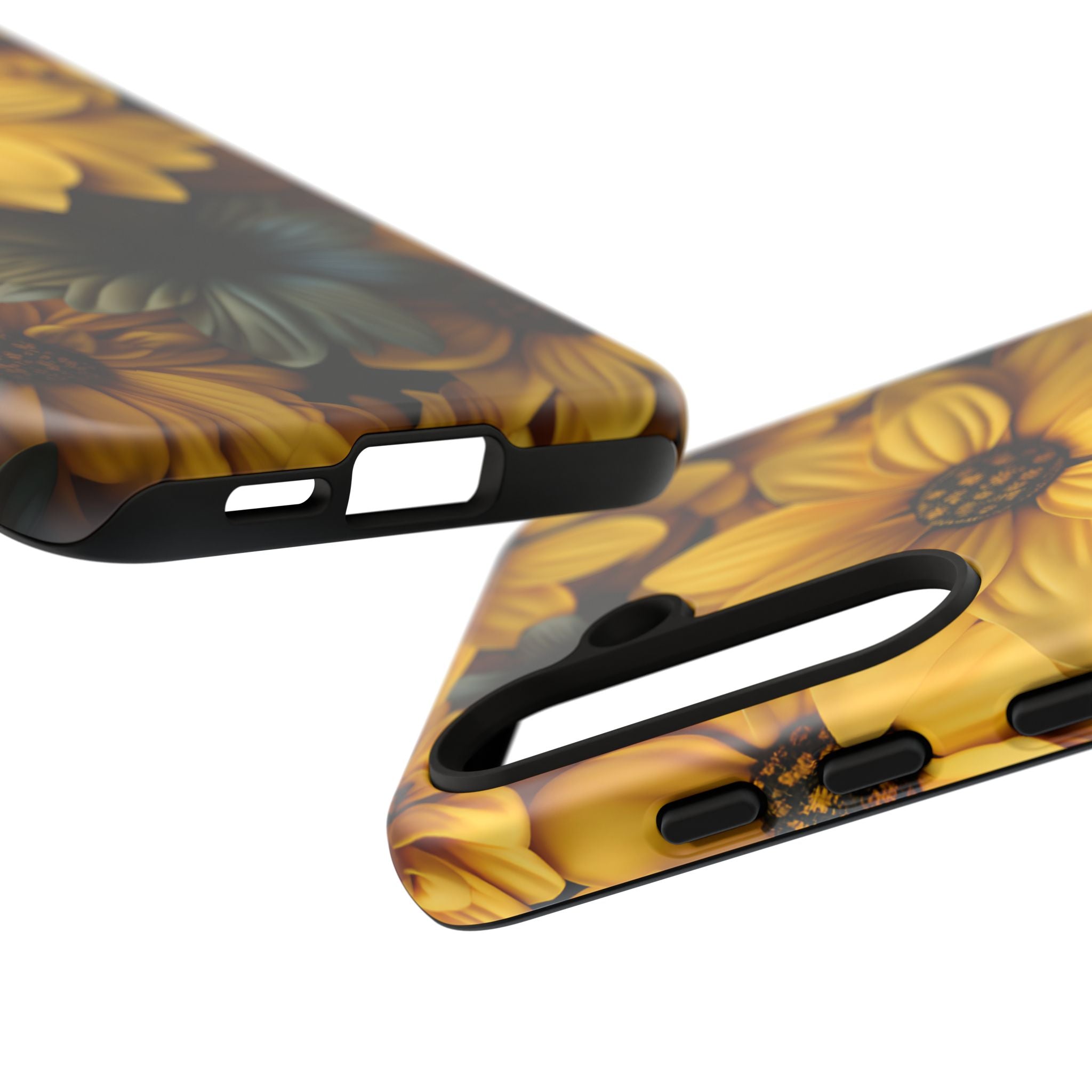 Butter Yellow Floral Samsung Case