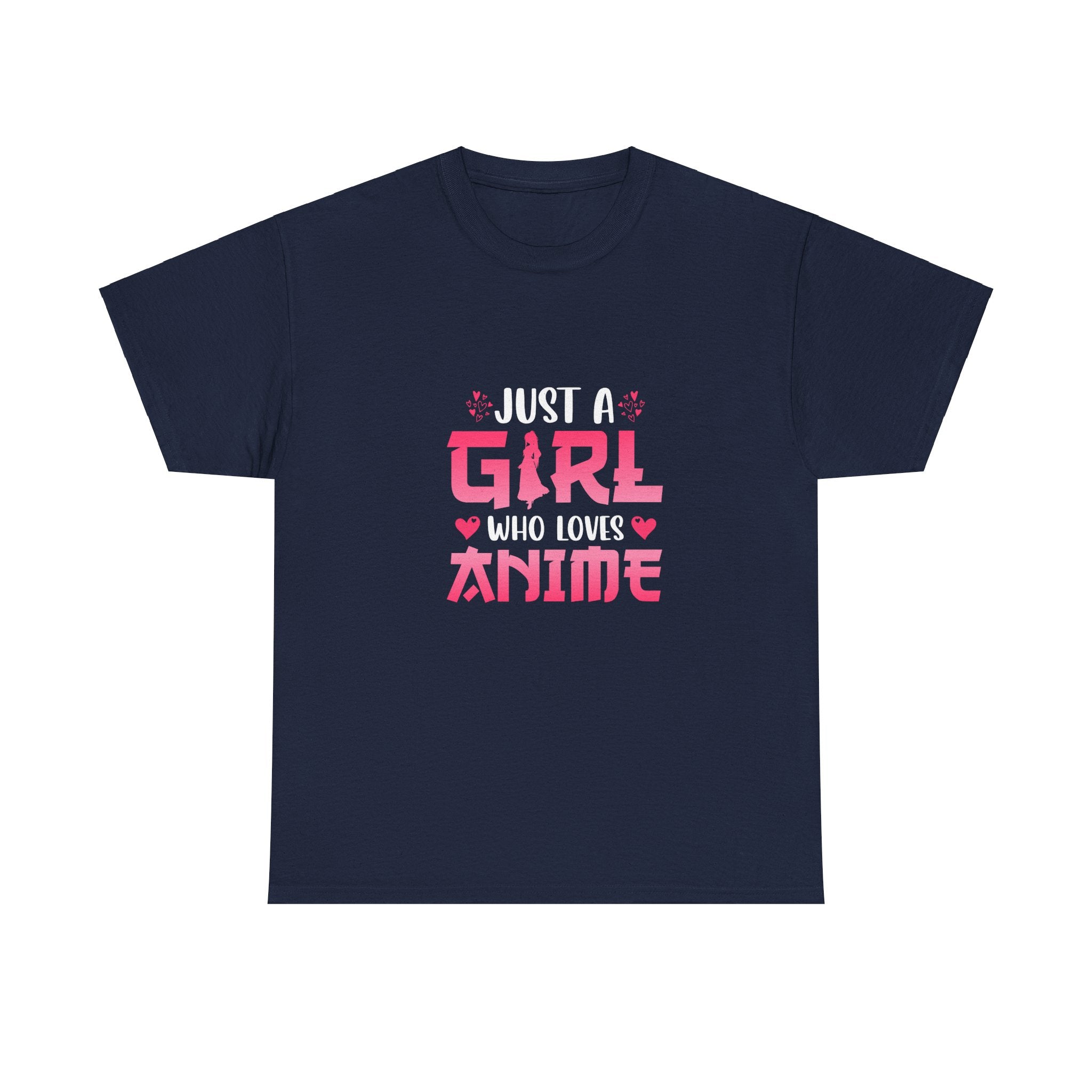 Anime Girl T-Shirt: Just a Girl Who Loves Anime