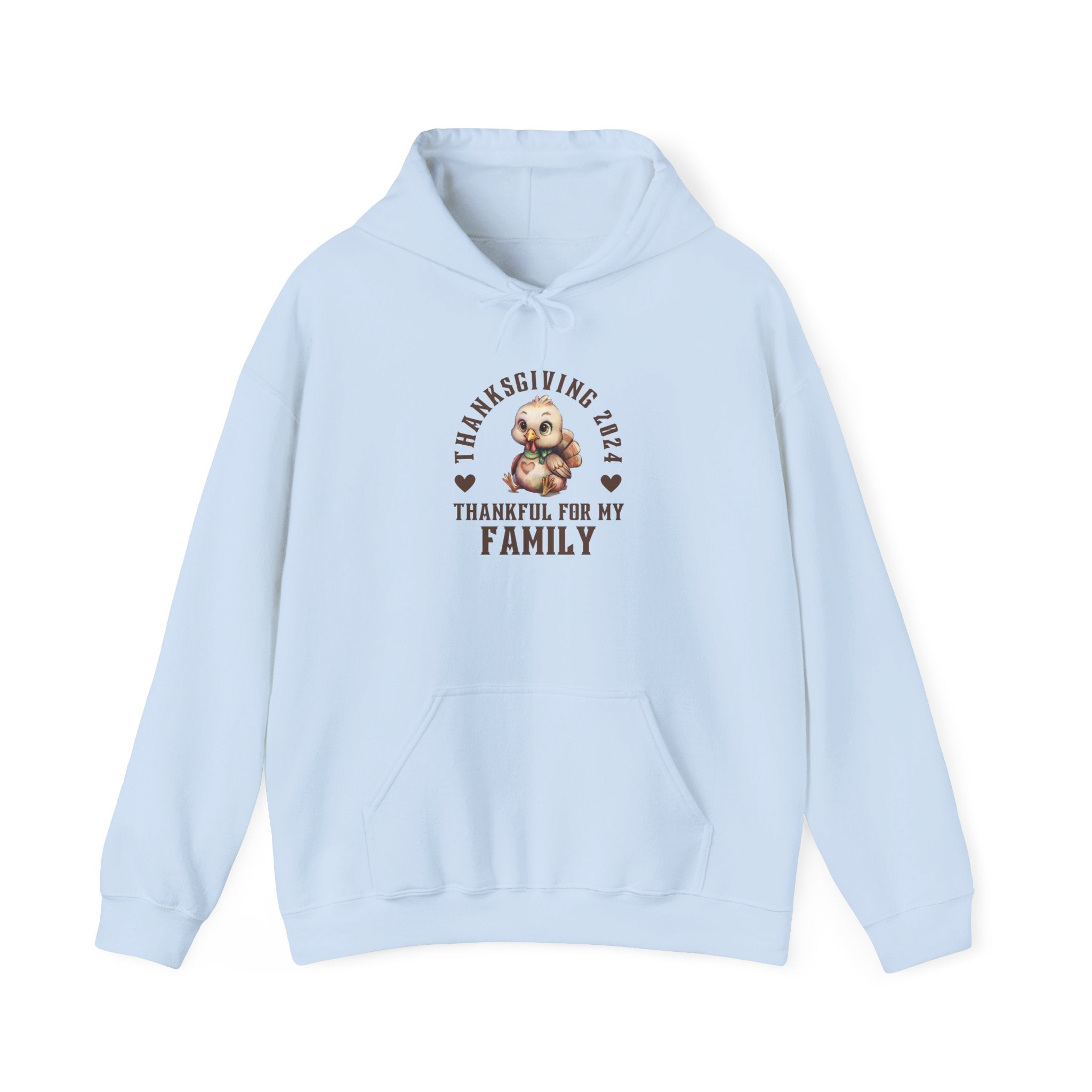 Cute Turkey Thanksgiving 2024 Hoodie