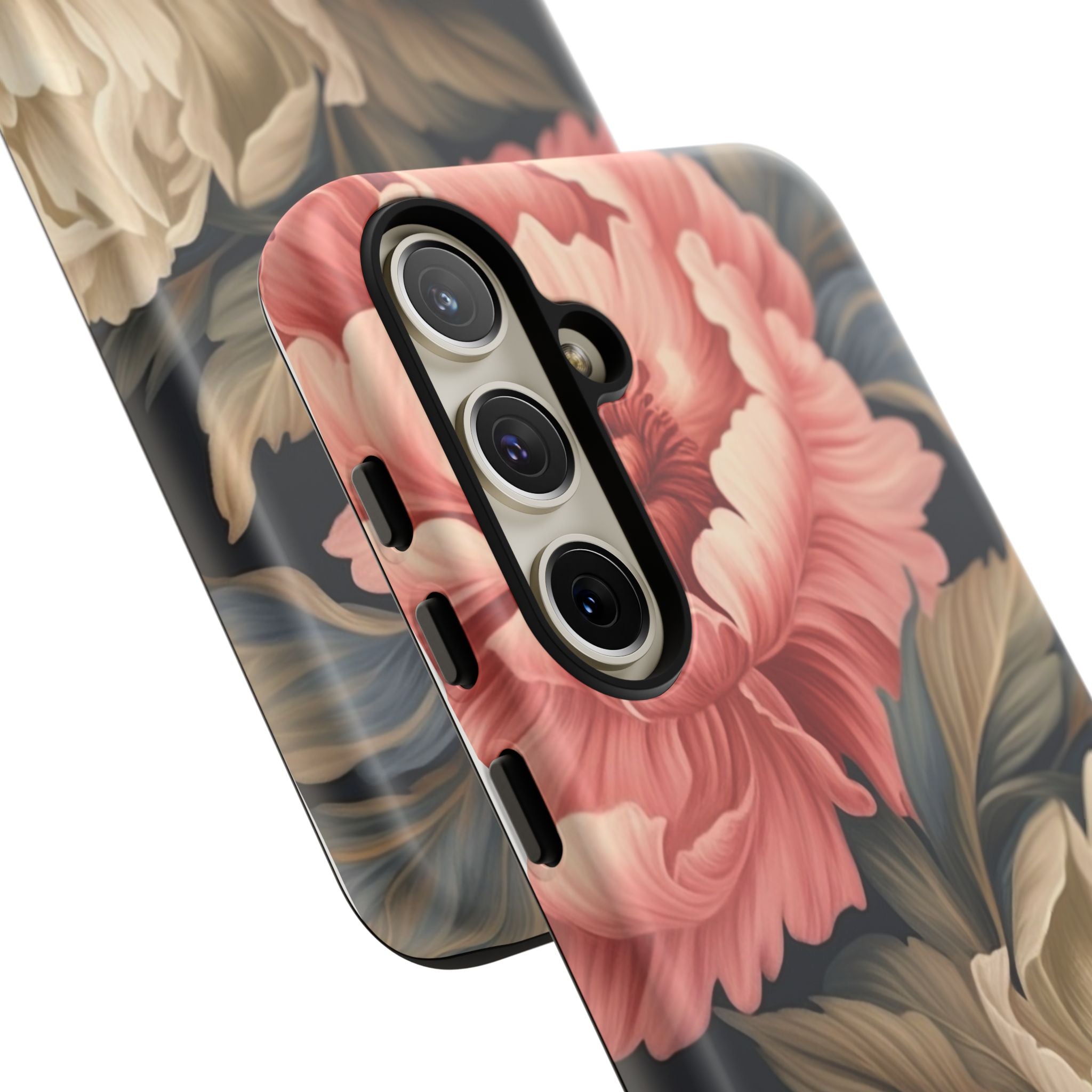 Blush Peony Floral Samsung Phone Case