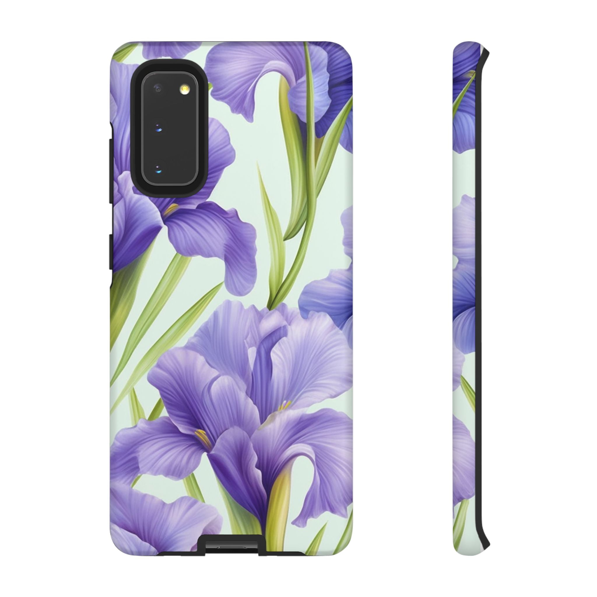 Elegant Purple Iris Samsung Phone Case