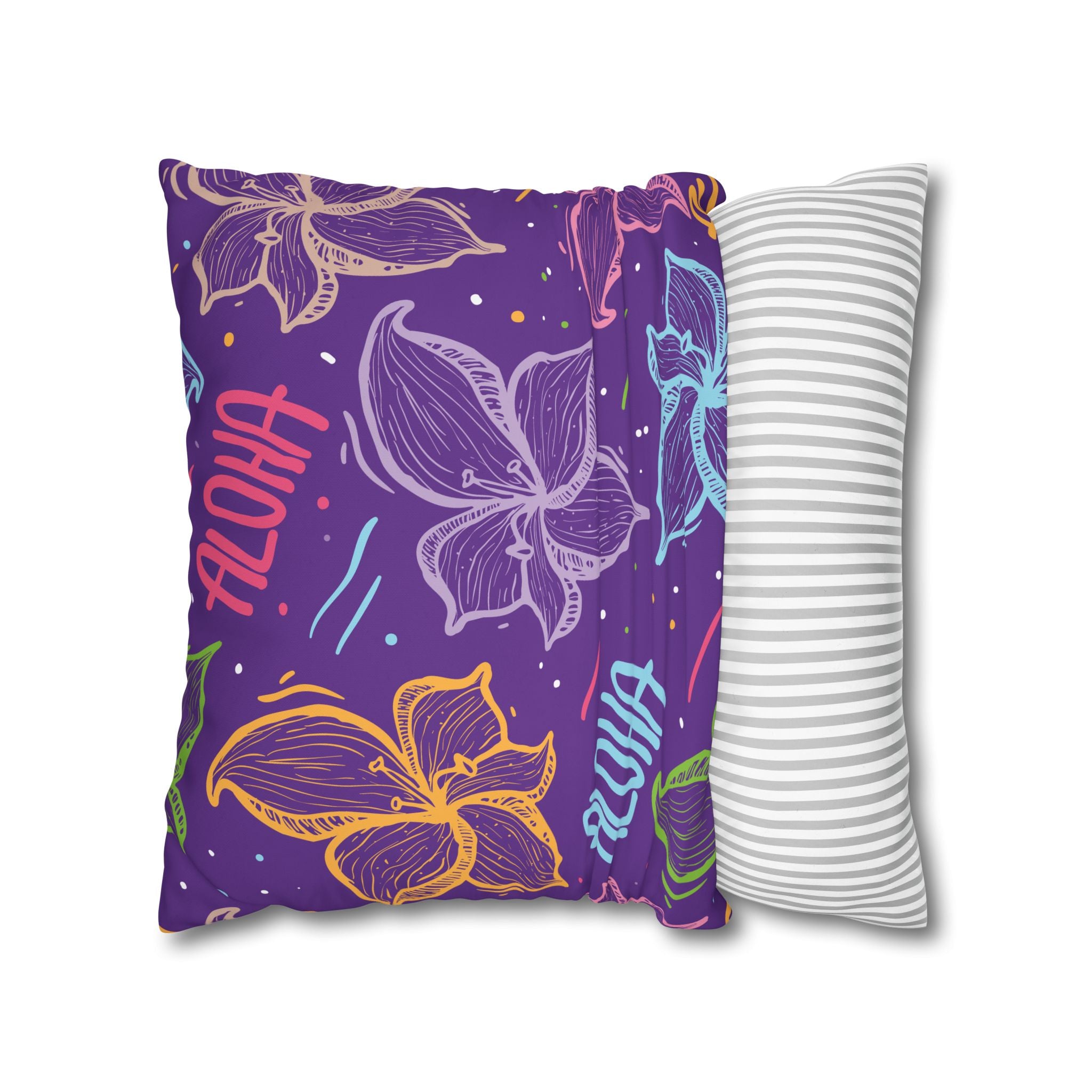 Aloha Lily Pillowcase - Tropical Floral