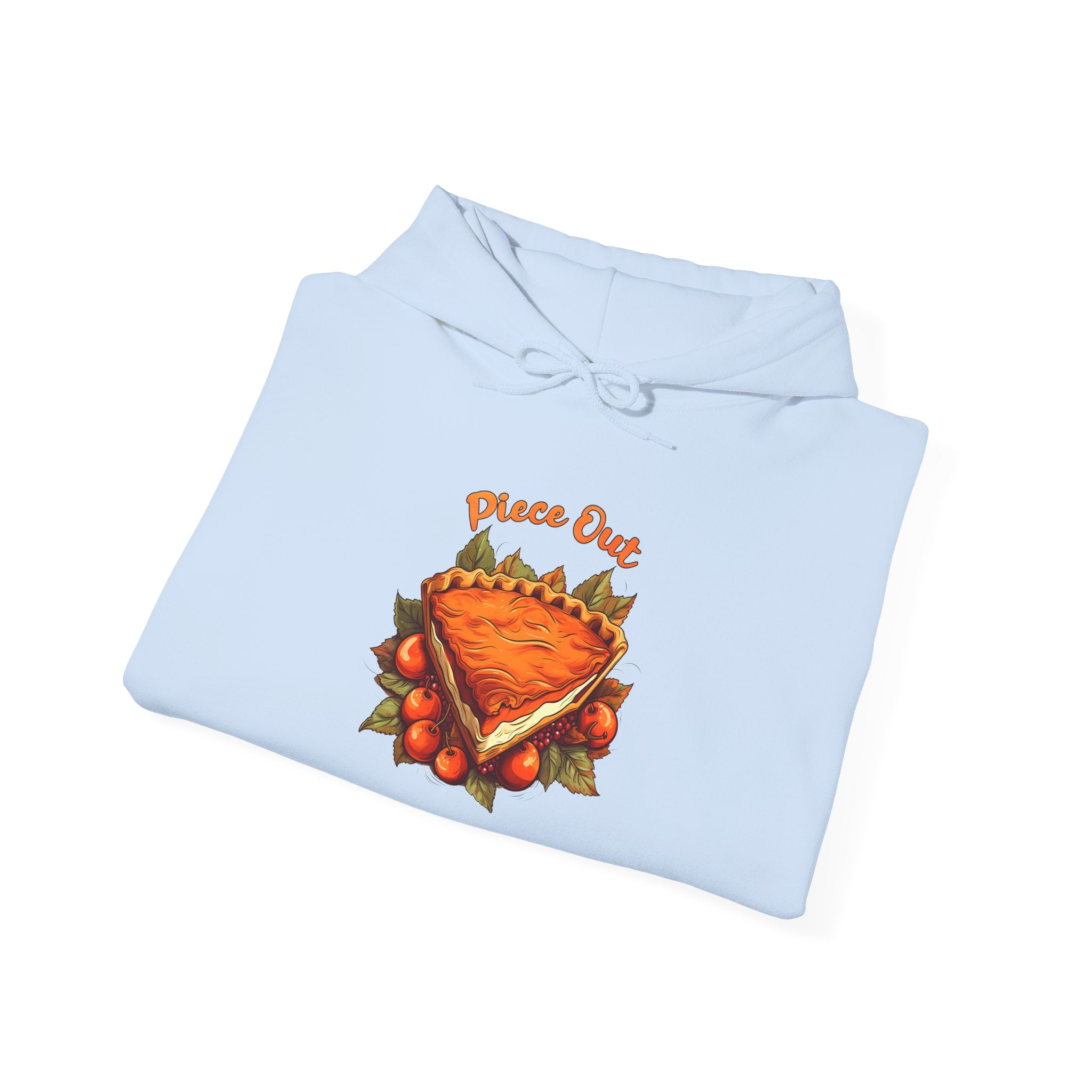 Piece Out Pumpkin Pie Thanksgiving Hoodie