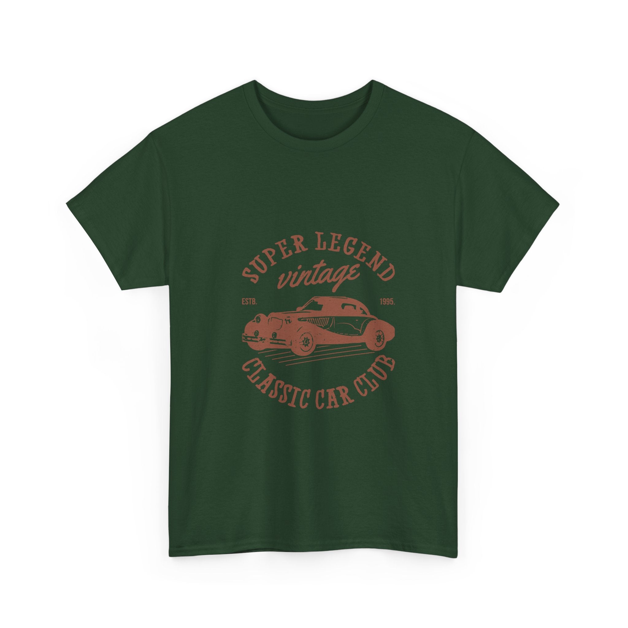 Vintage Car Club T-Shirt - Super Legend