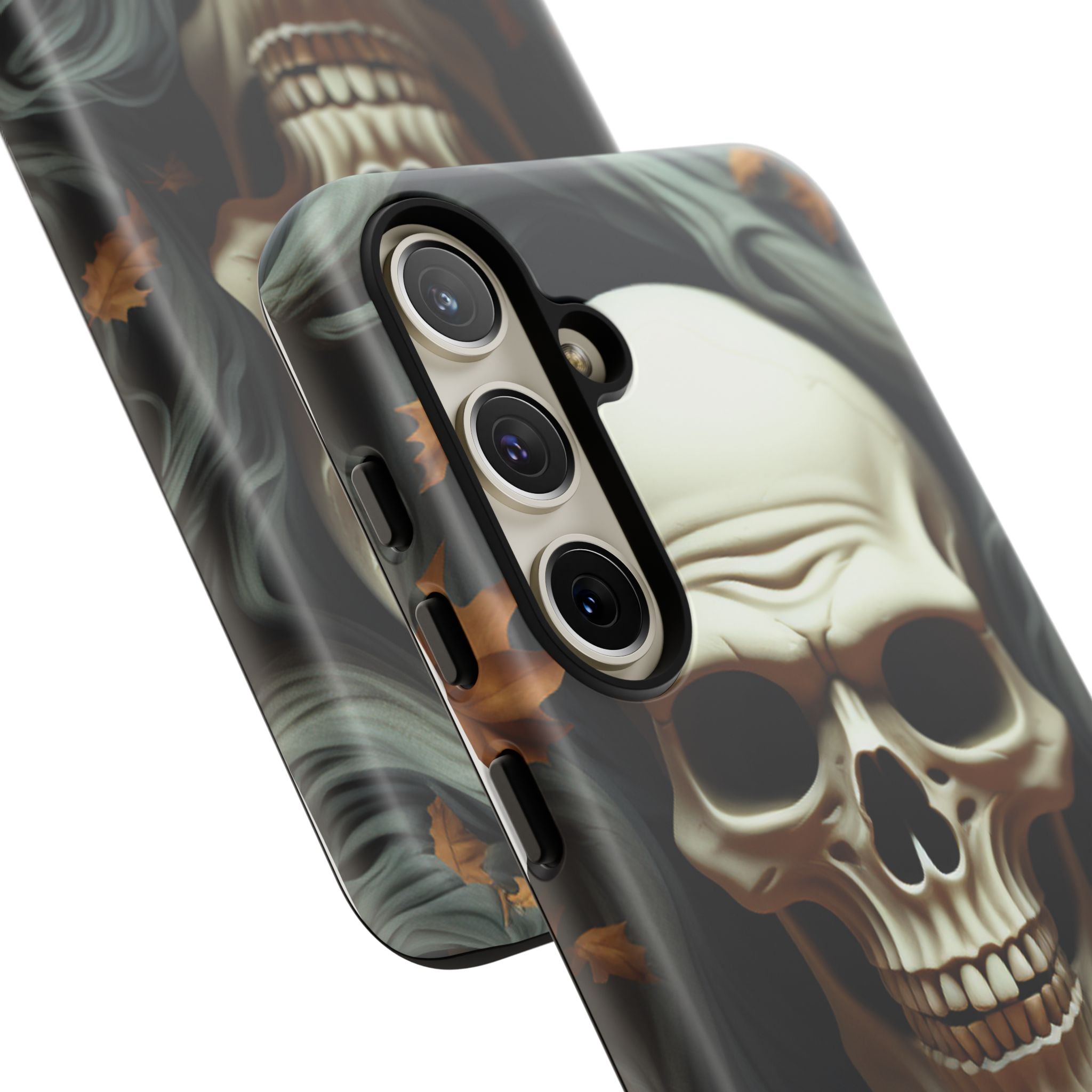 Spooky Skull Samsung Case: Halloween Edition