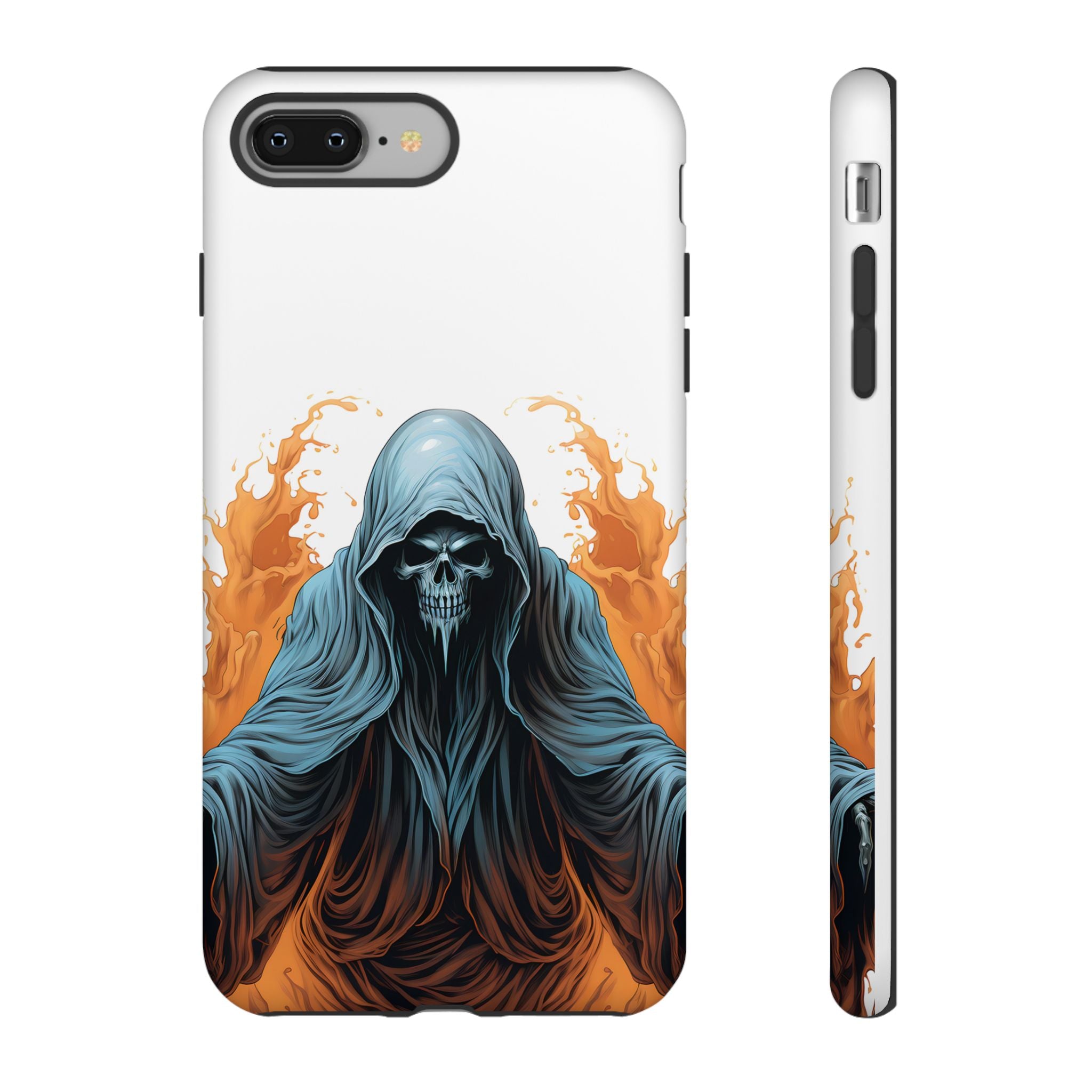 Grim Reaper Hexagon Stone iPhone Case