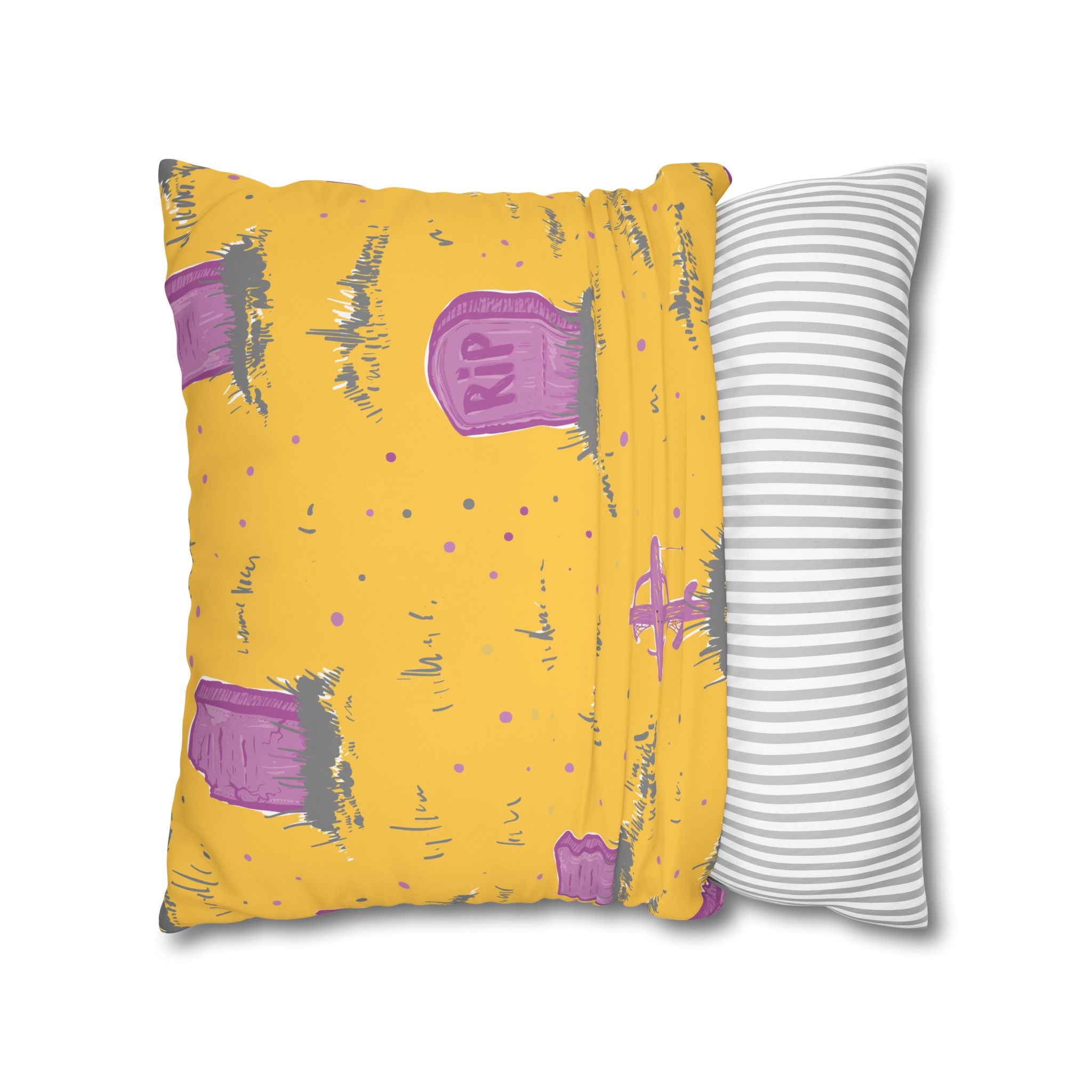 Spooky Cute Graveyard Pillowcase