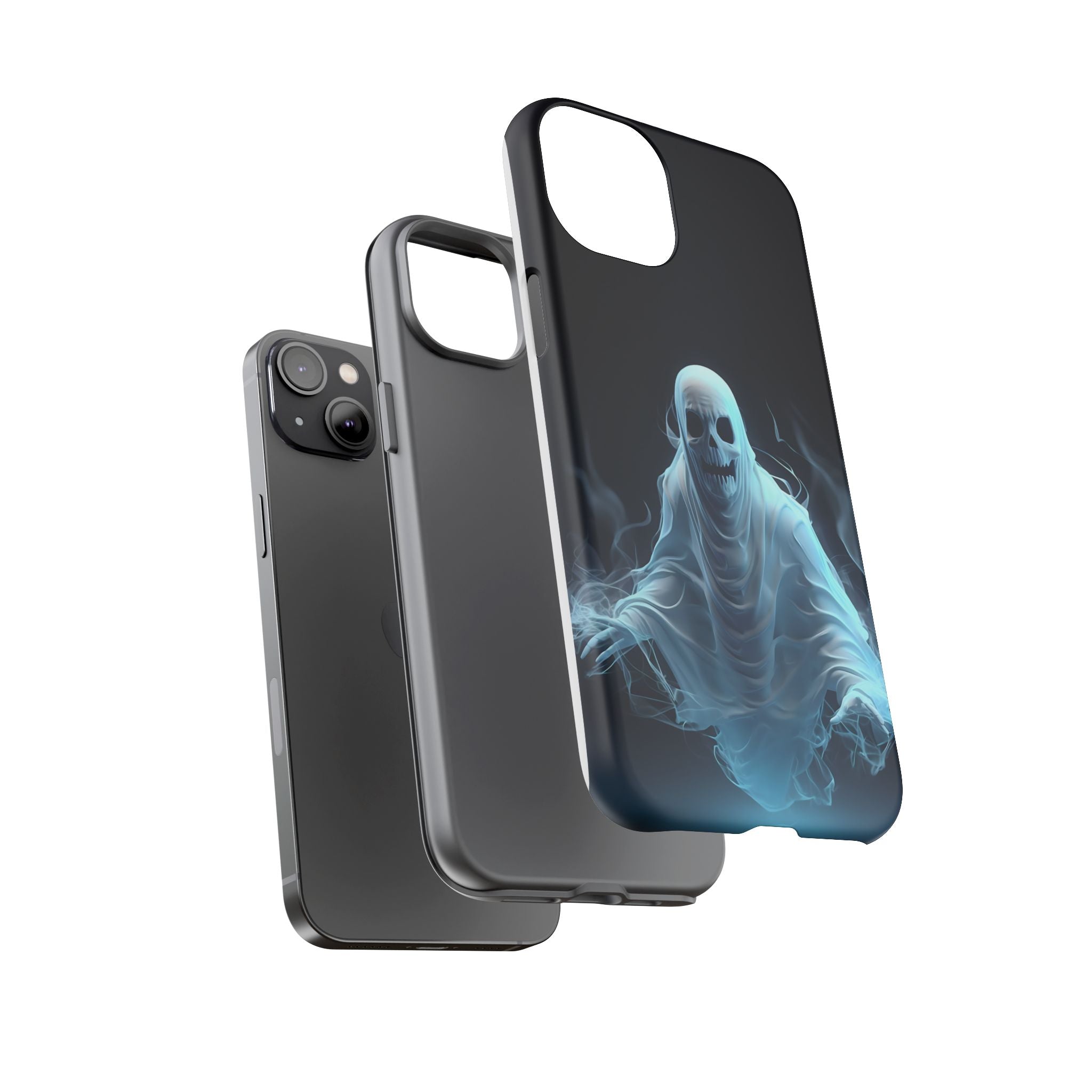 Ethereal Ghost Hexagon iPhone Case