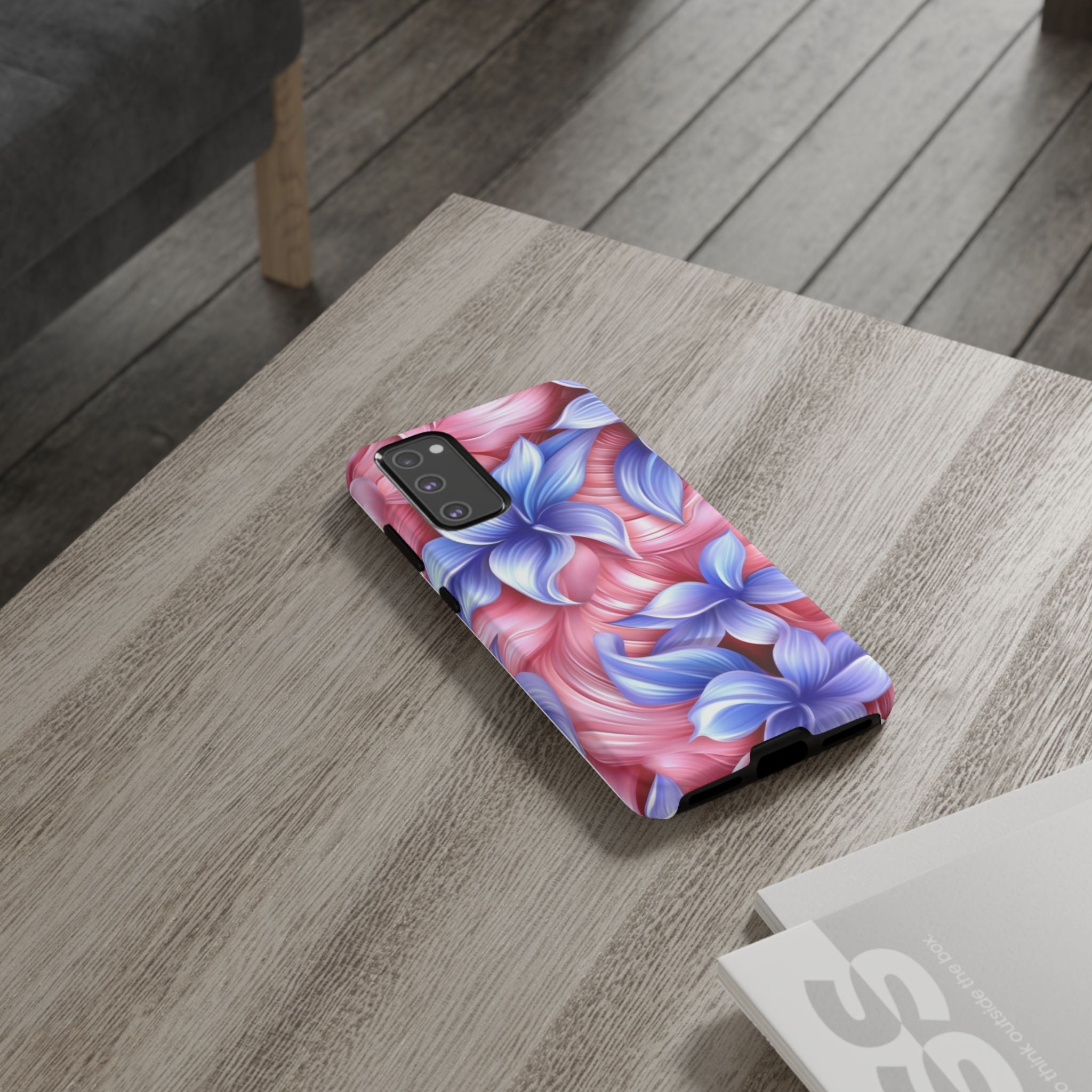 Dreamy Pink Floral Samsung Case