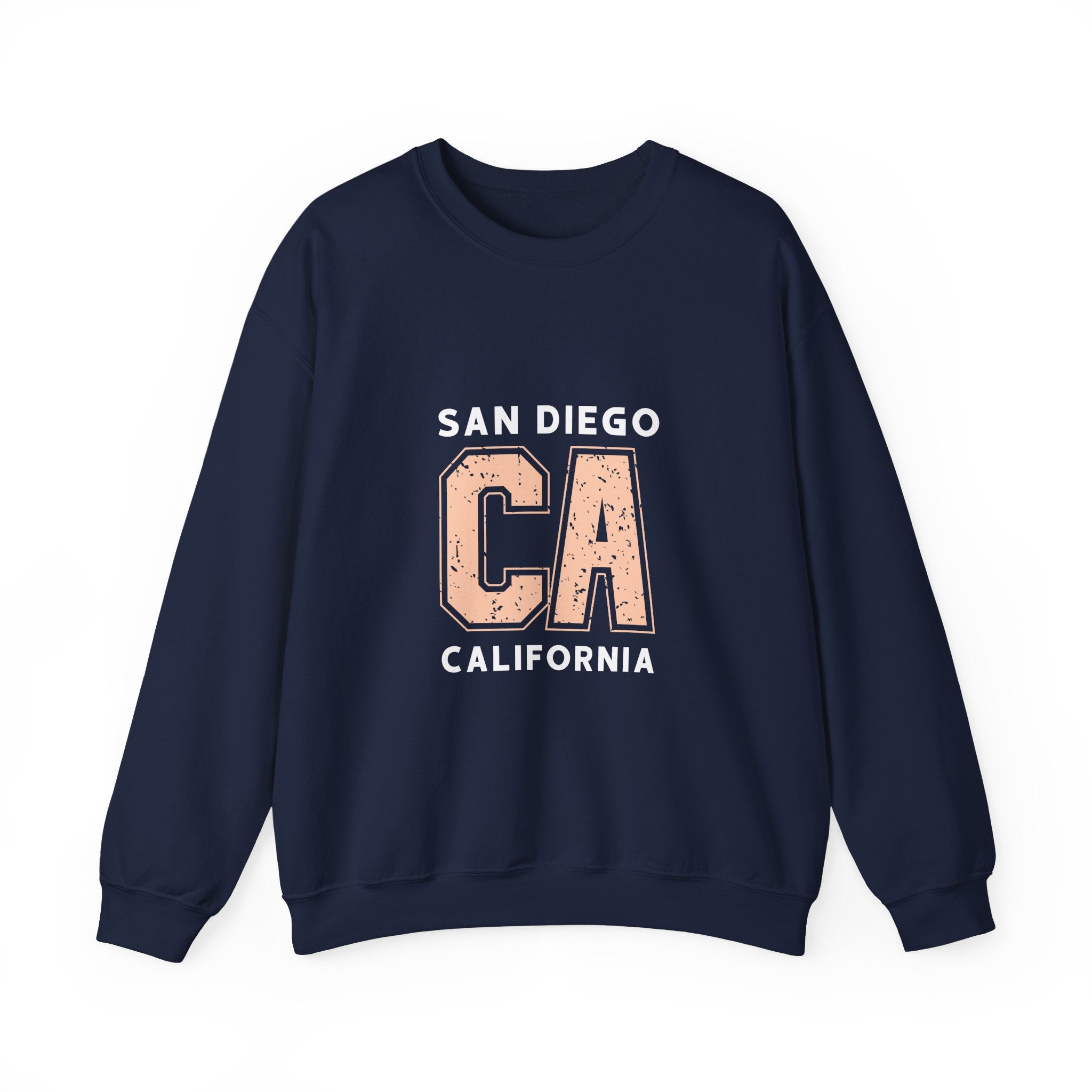 San Diego CA Sweatshirt - Retro Style