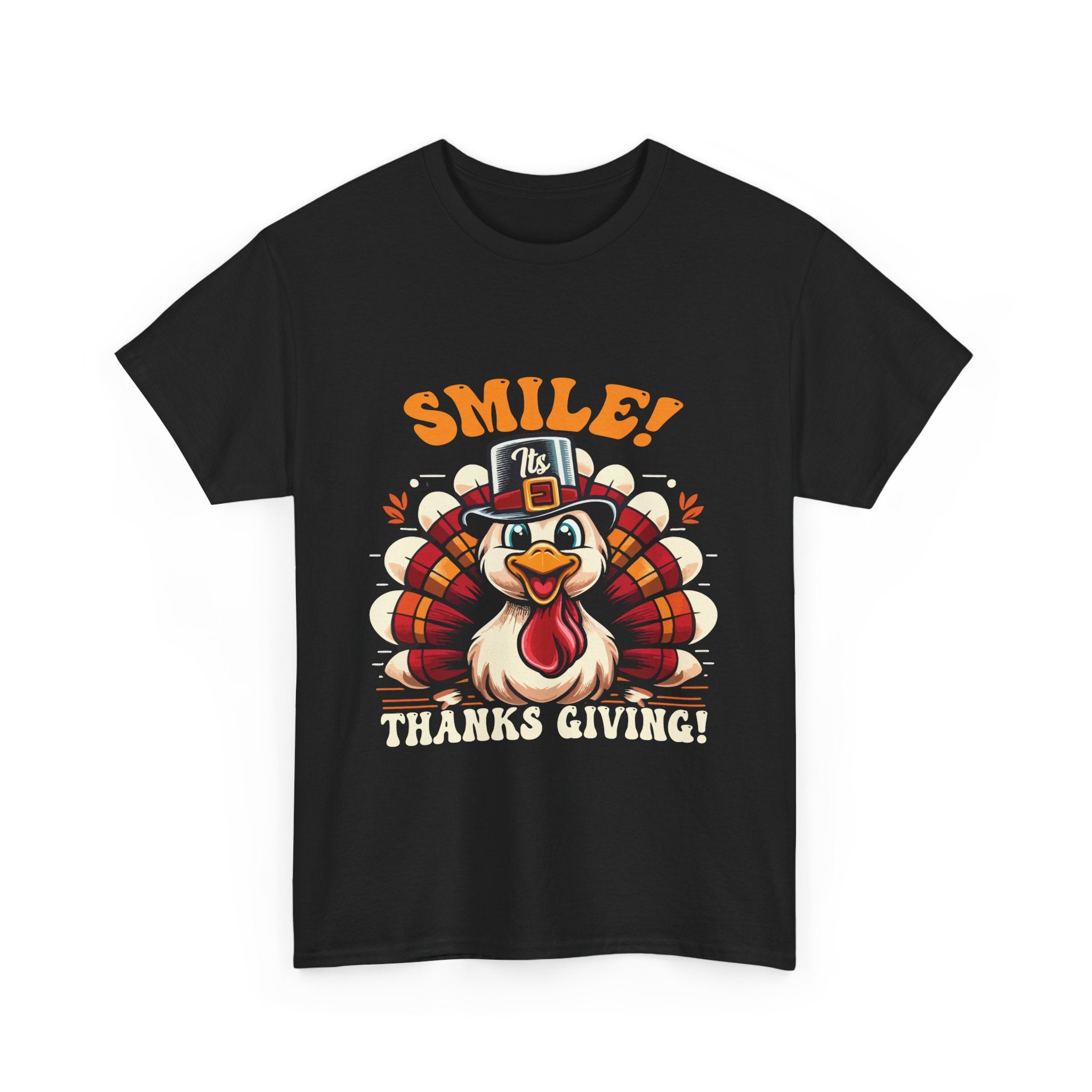 Smiling Turkey Thanksgiving T-Shirt