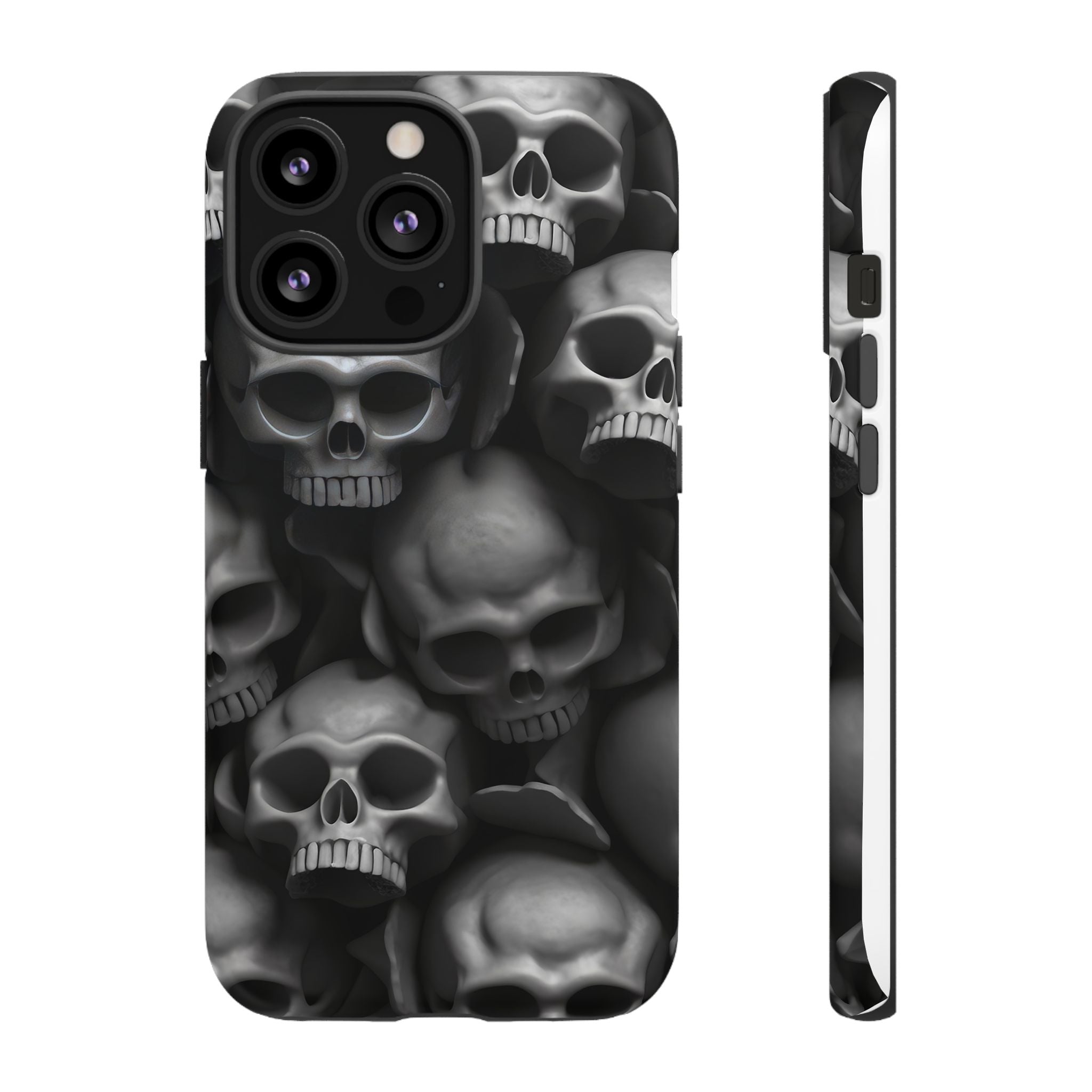 Memento Mori: Hexagon Stone iPhone Case