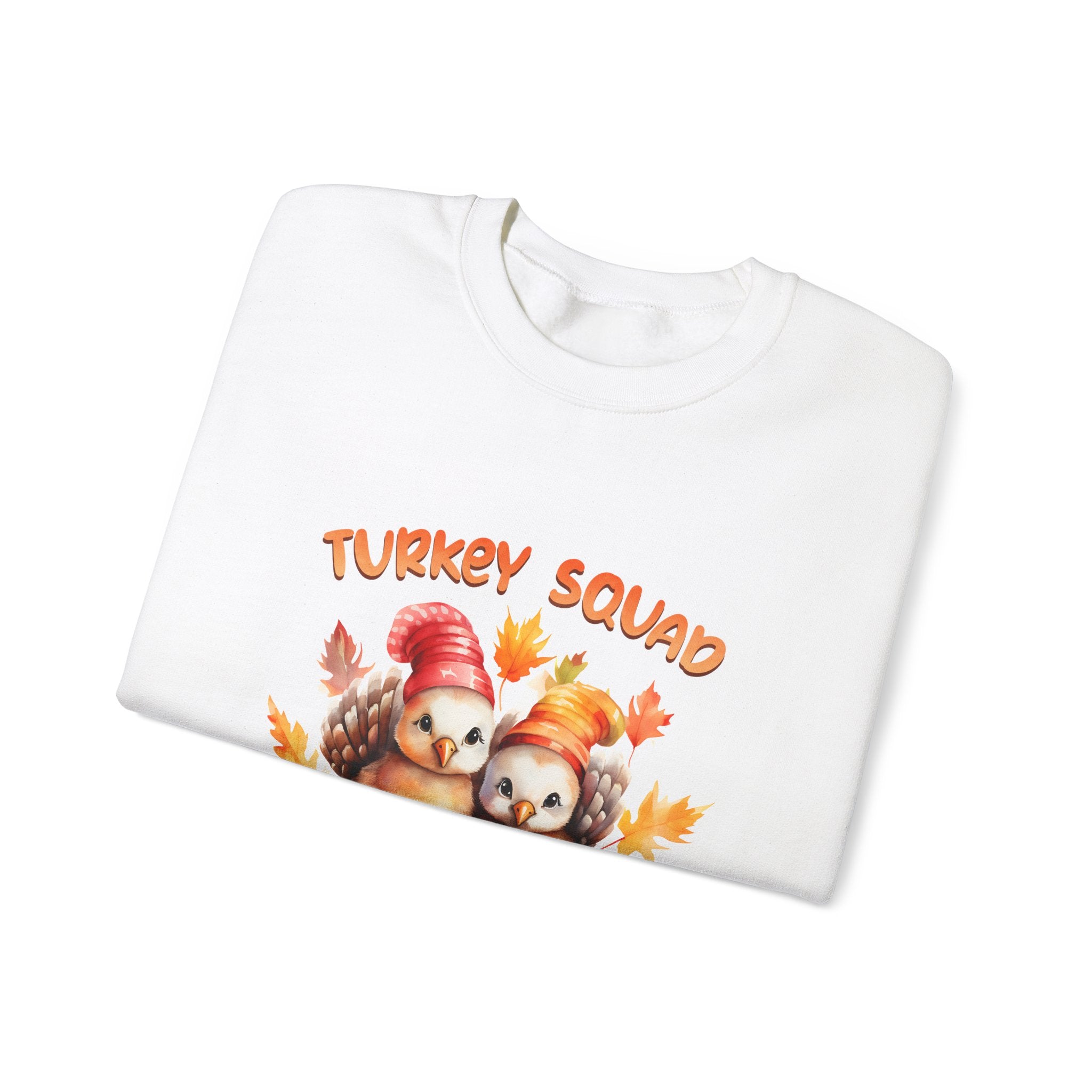 Turkey Squad Chick Thanksgiving Sweatshirt