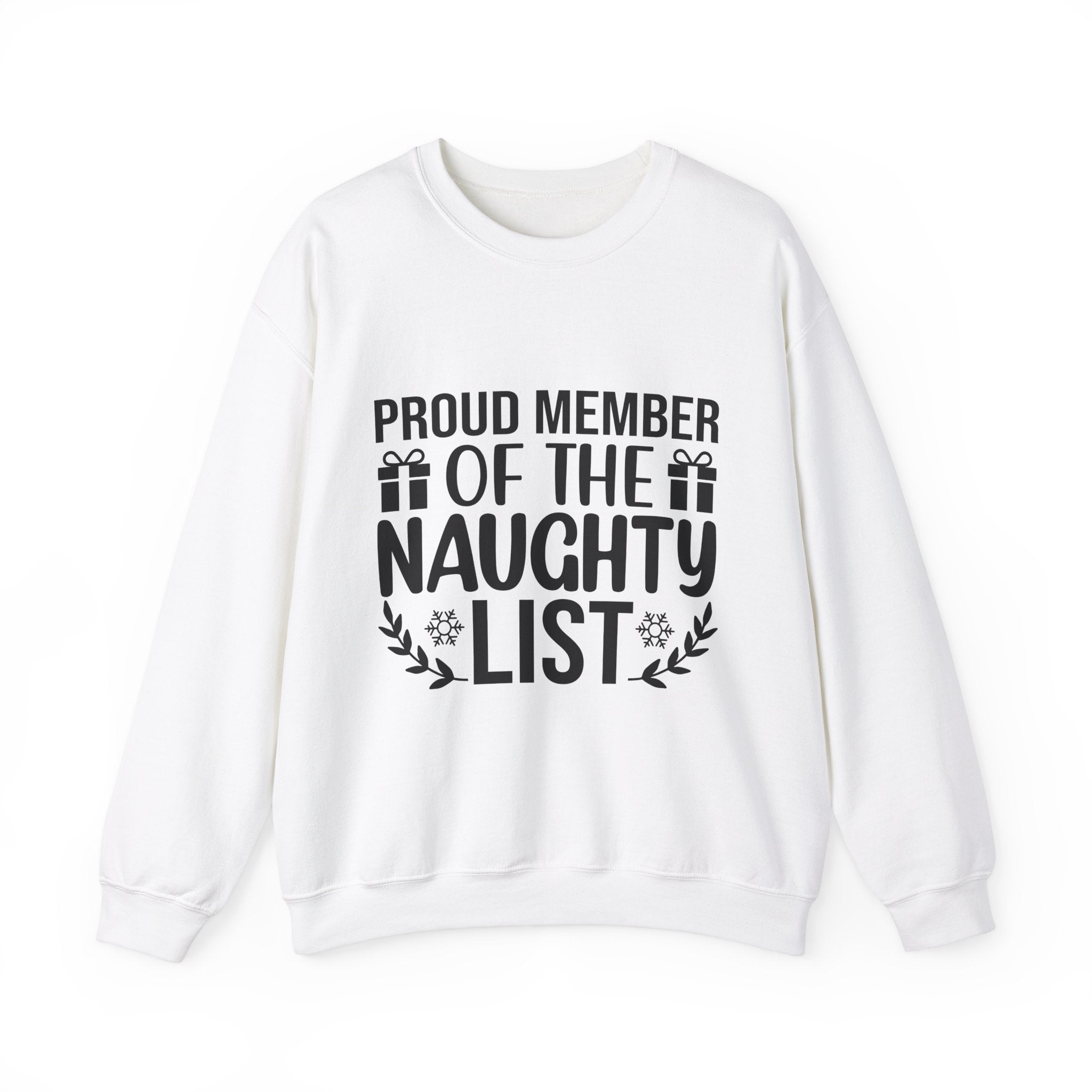 Naughty List Member Christmas Sweatshirt