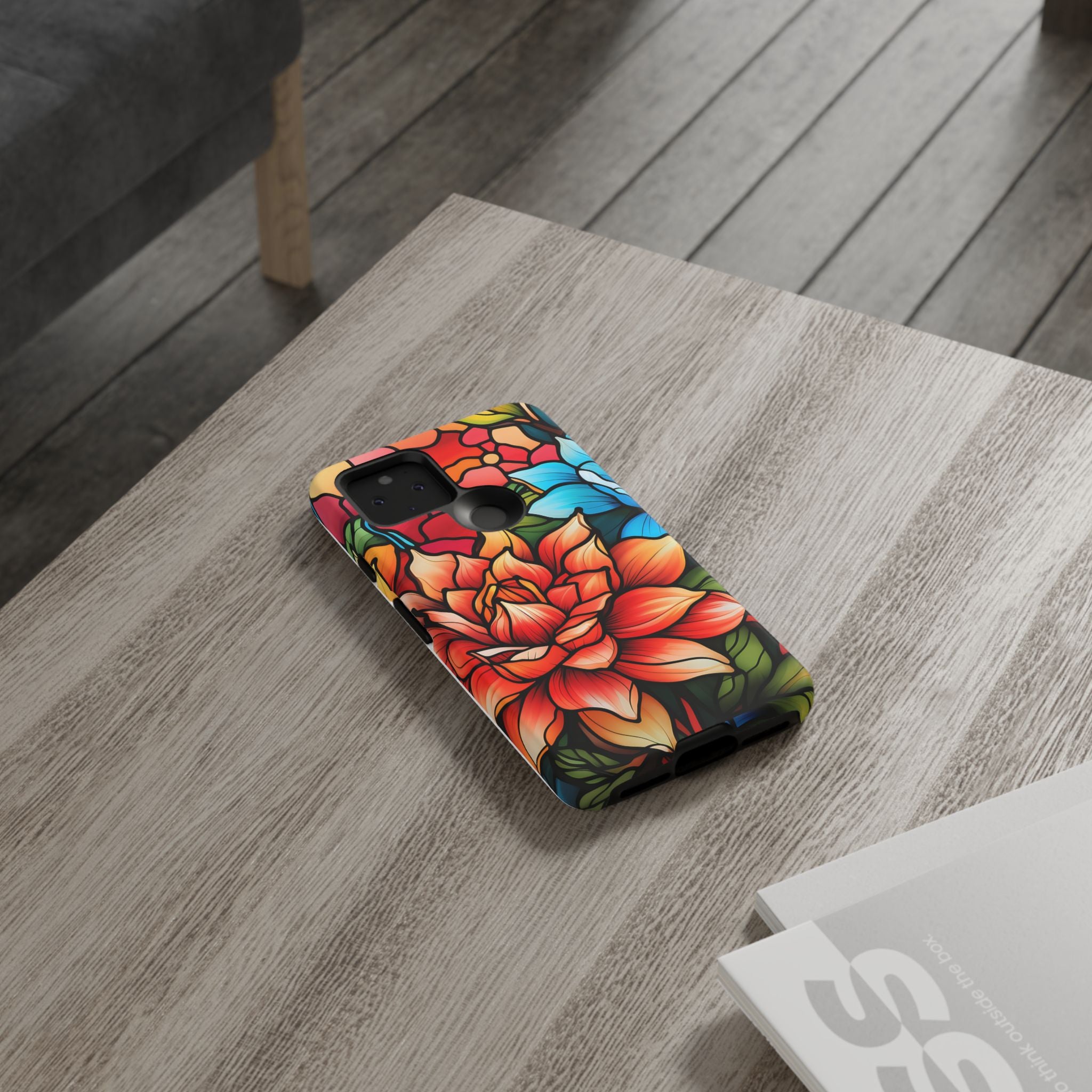 Stained Glass Floral Google Pixel Case (All Models)