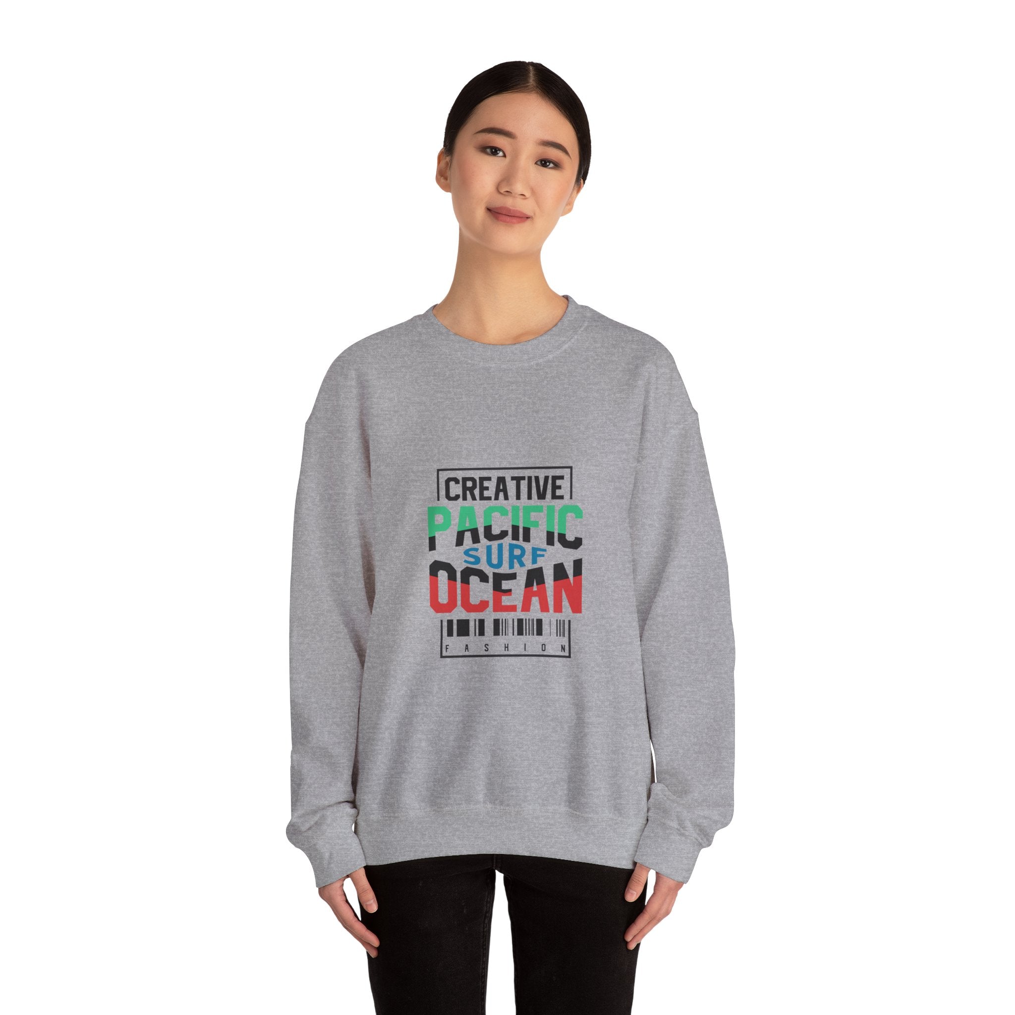 Creative Pacific Ocean Surf Sweatshirt