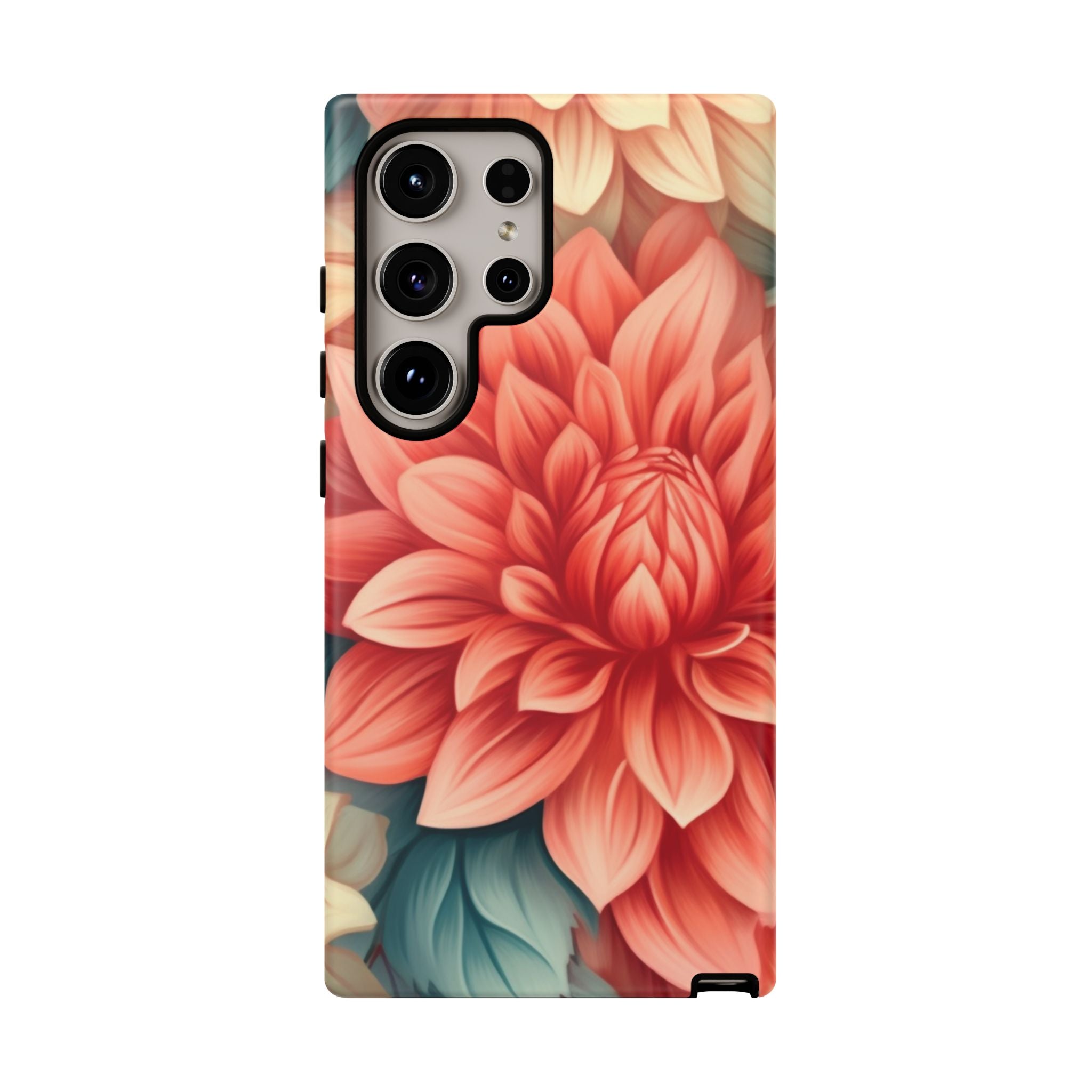 Dahlia Bloom Samsung Phone Case