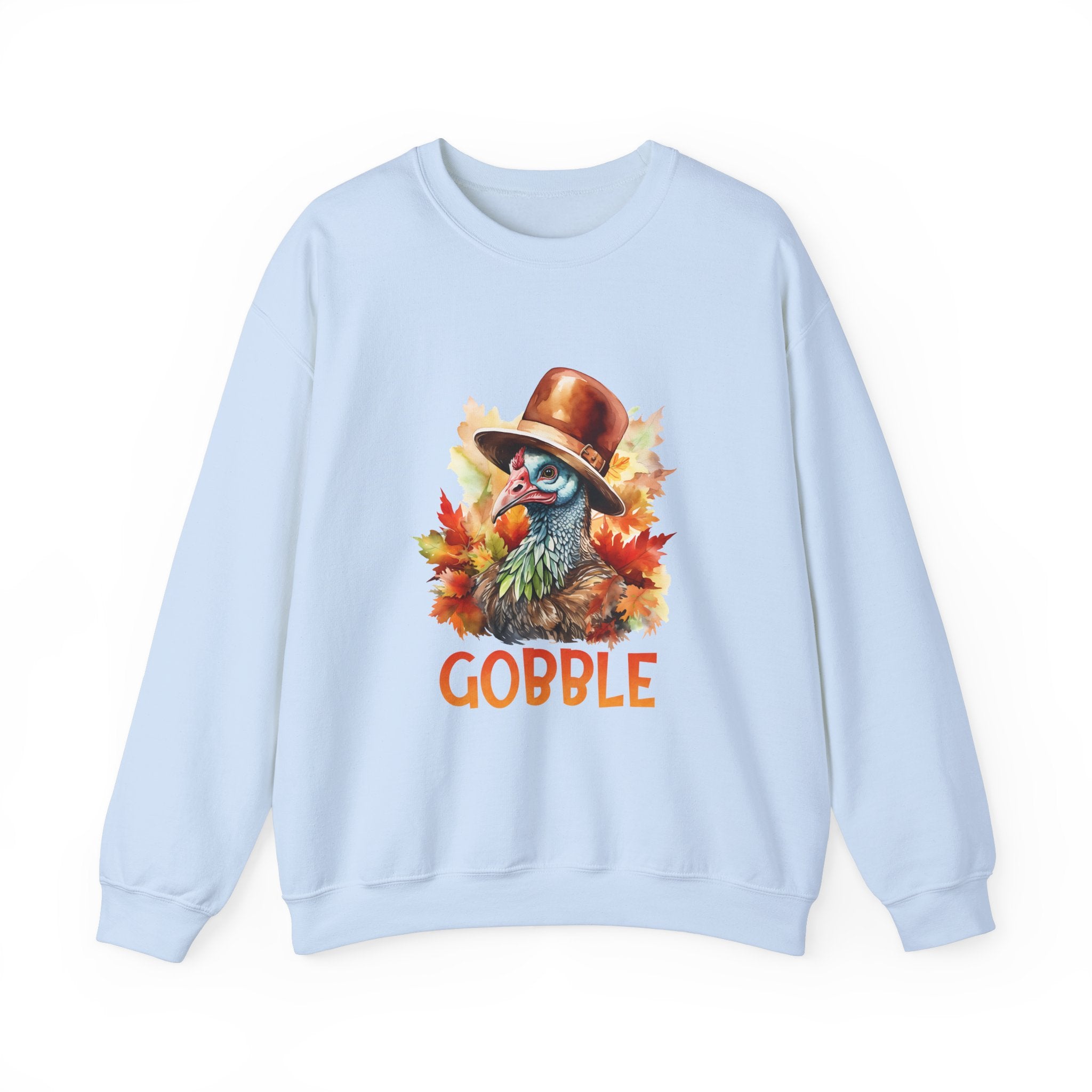 Gobble 'Til You Wobble Turkey Sweatshirt