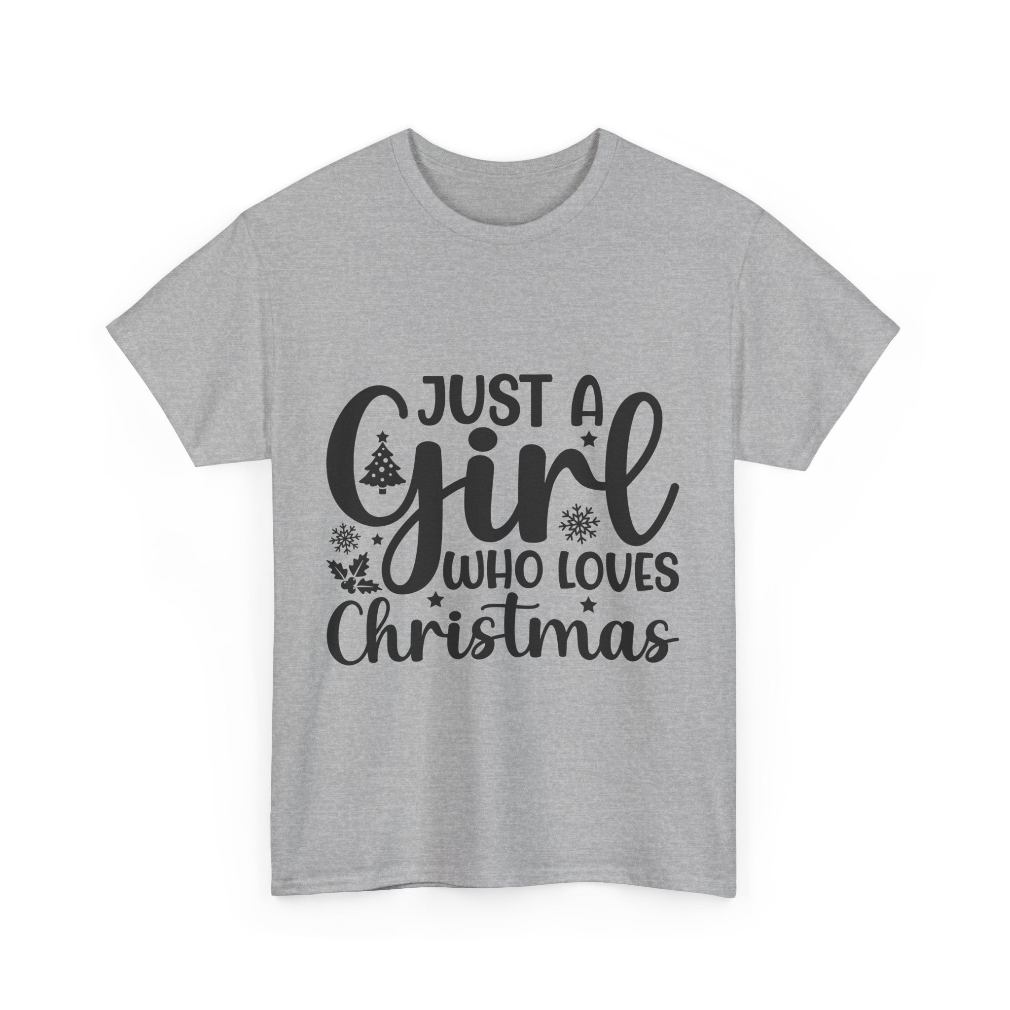 Black Christmas T-Shirt: Minimalist Xmas