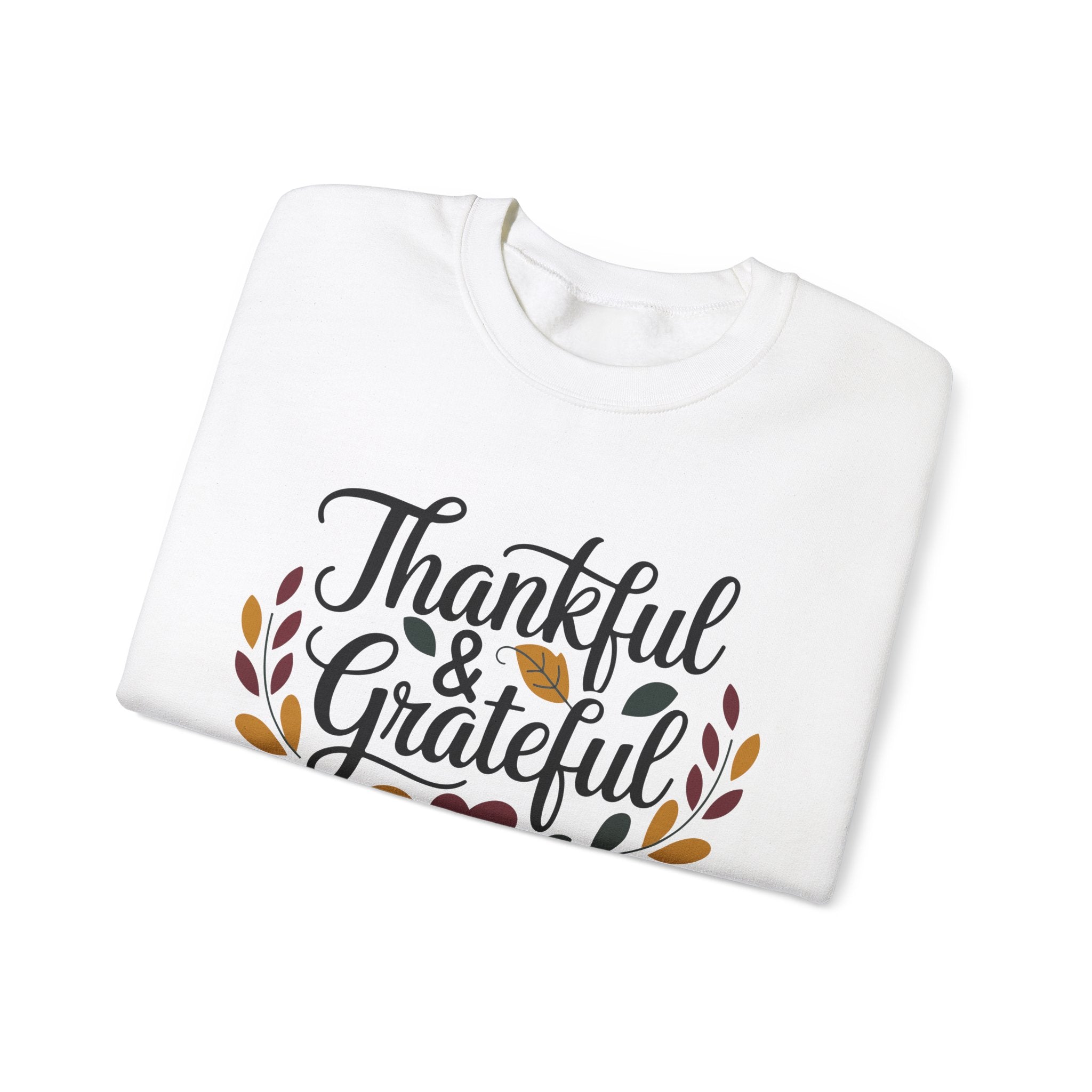 Gratitude Garland Thanksgiving Sweatshirt