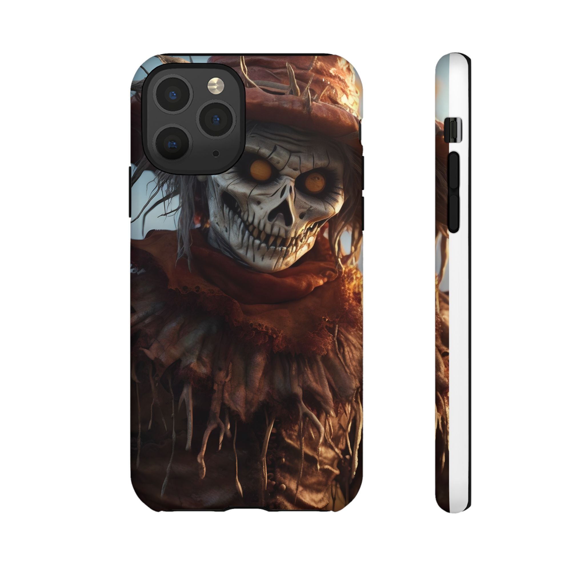 Creepy Scarecrow Hexagon iPhone Case