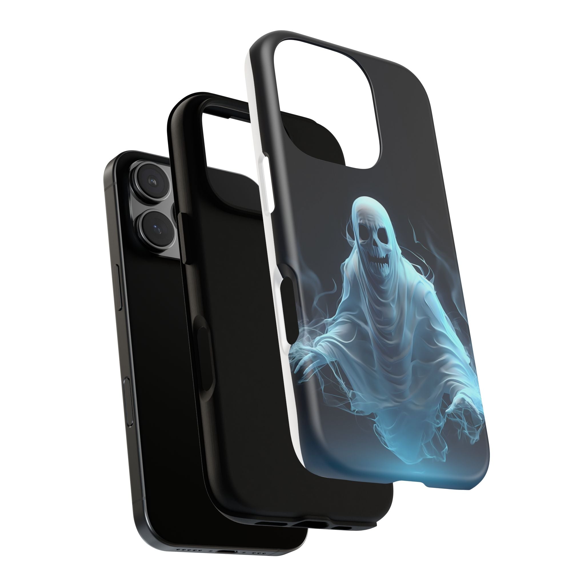 Ethereal Ghost Hexagon iPhone Case