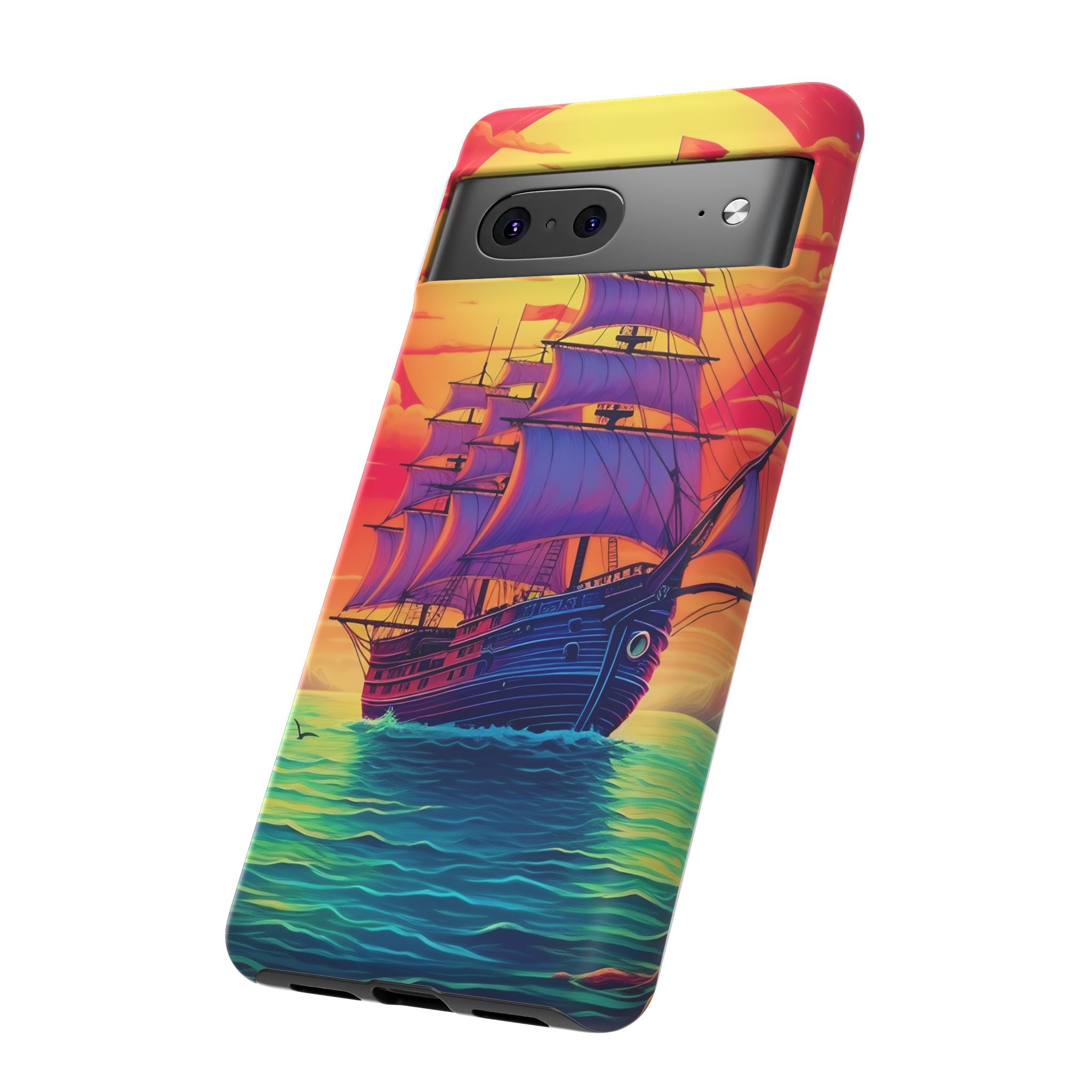 Sunset Galleon Google Pixel Case (All Models)