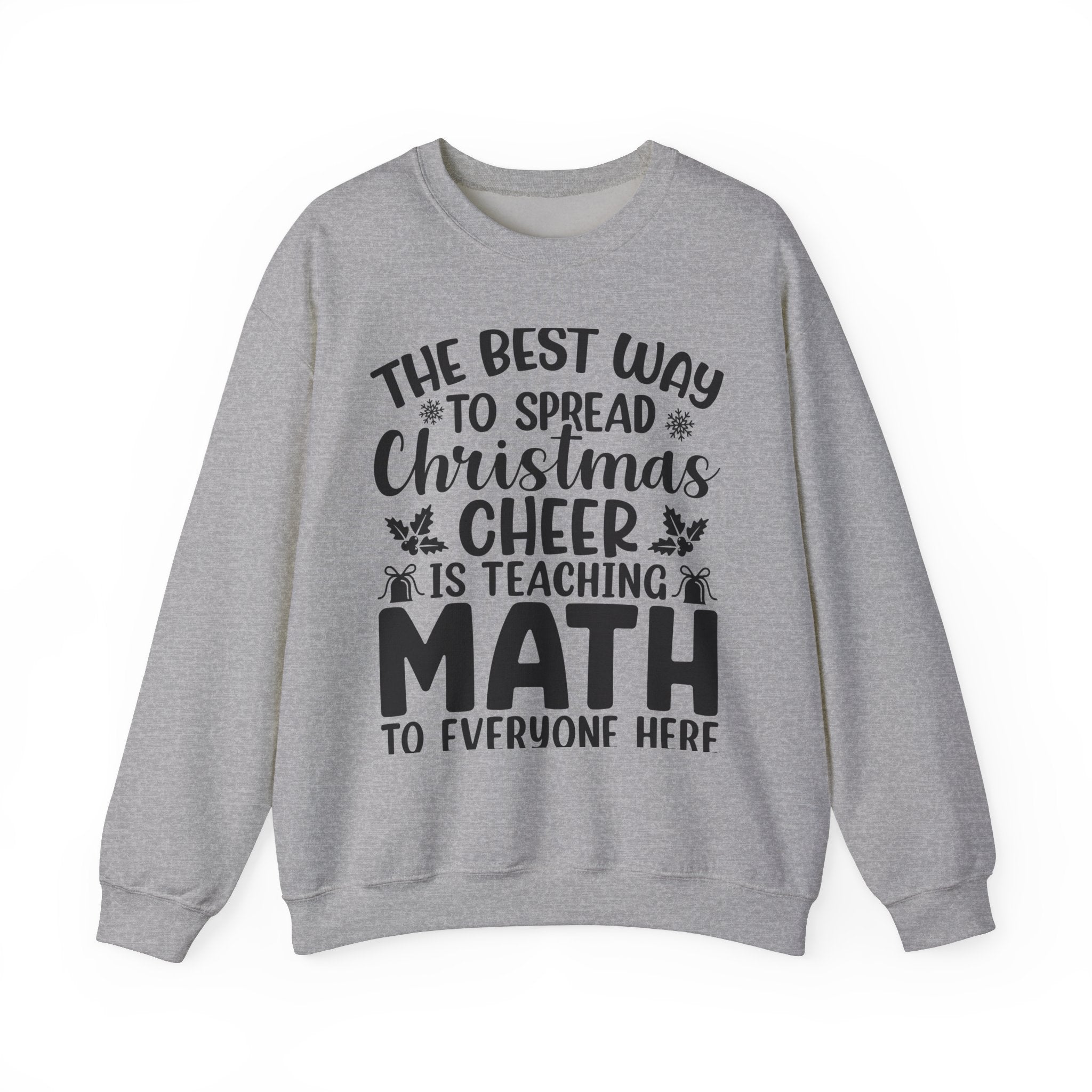 Math Teacher Christmas Cheer Sweatshirt