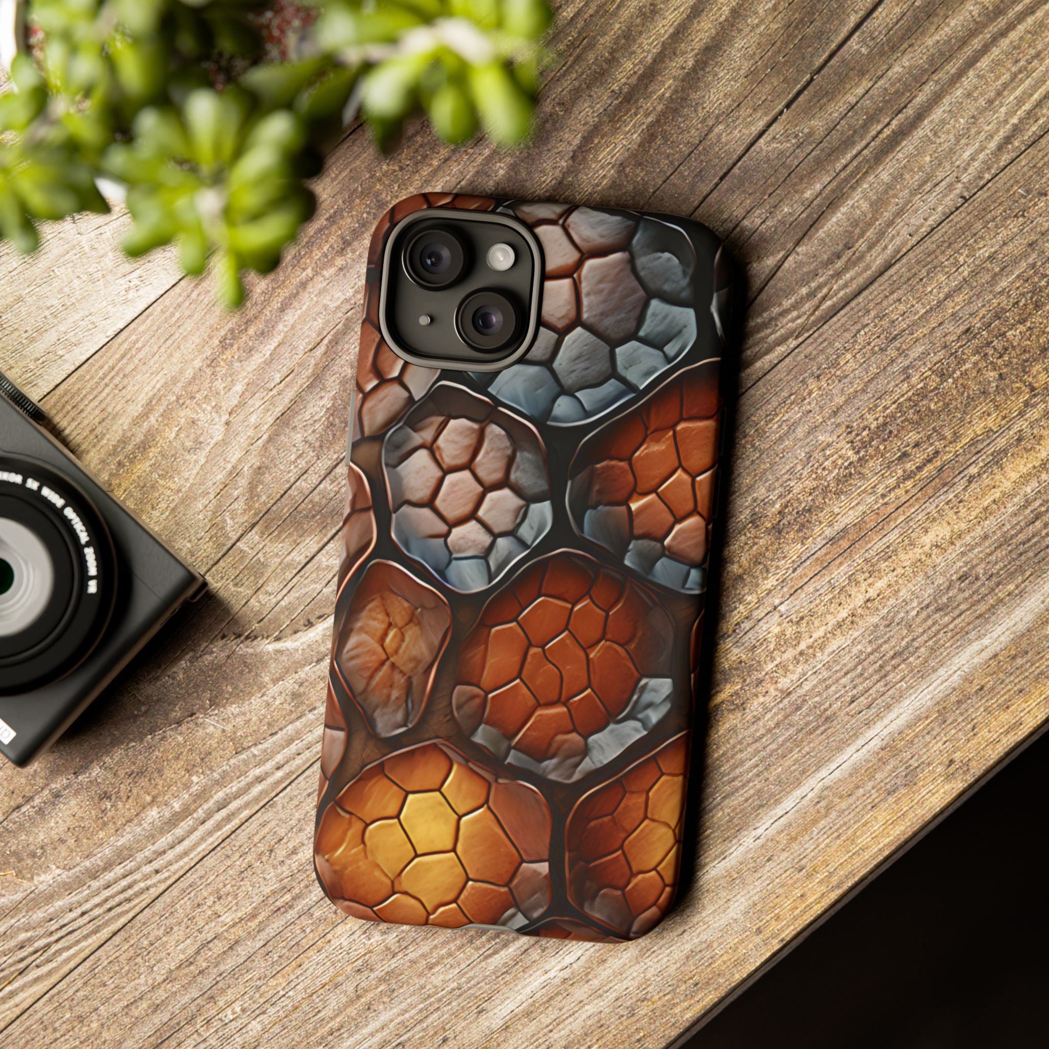 Reptilian Scales iPhone Case - 3D Texture