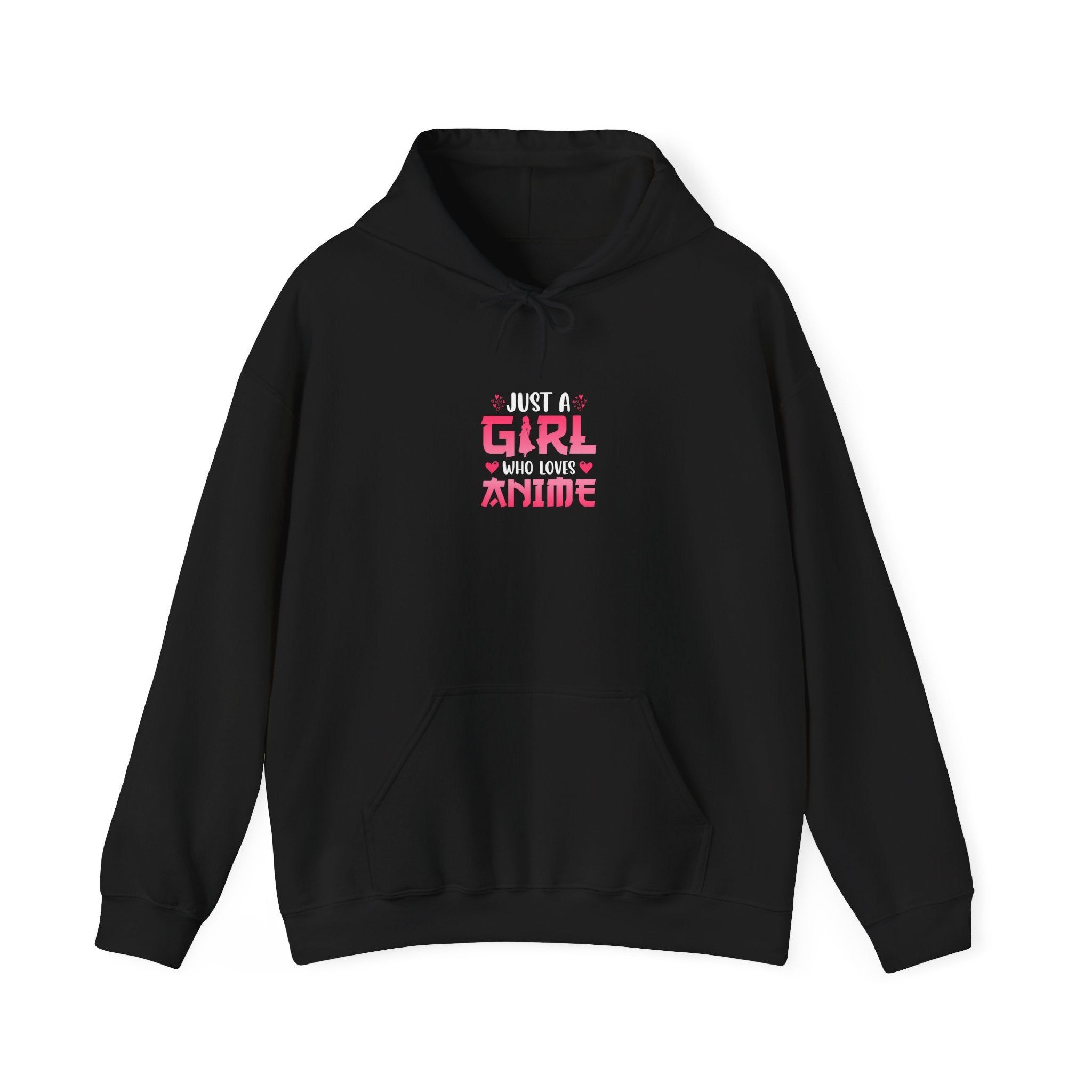 Anime Girl Hoodie: Just a Girl Who Loves Anime