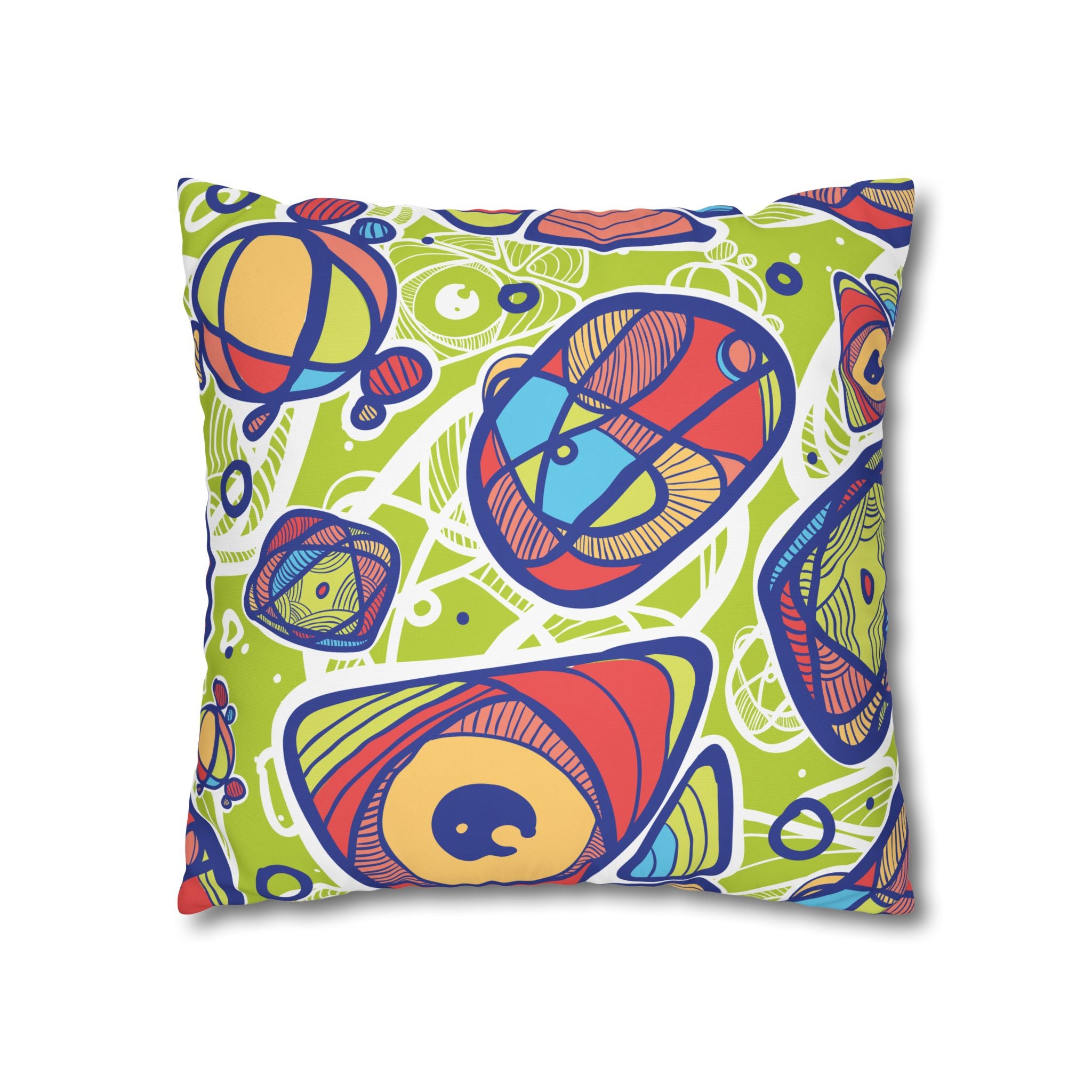 Psychedelic Geo Pillowcase - Vivid Dreams