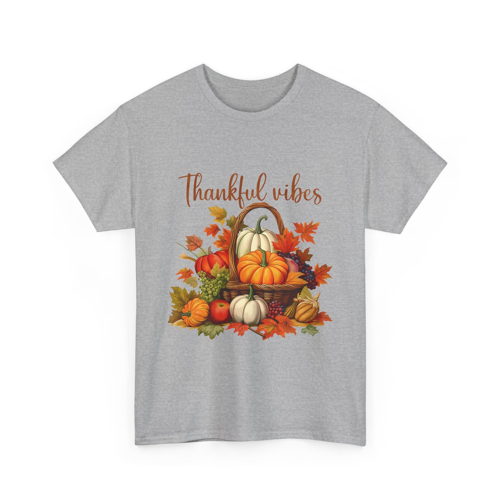 Thankful Vibes Autumn Harvest T-Shirt