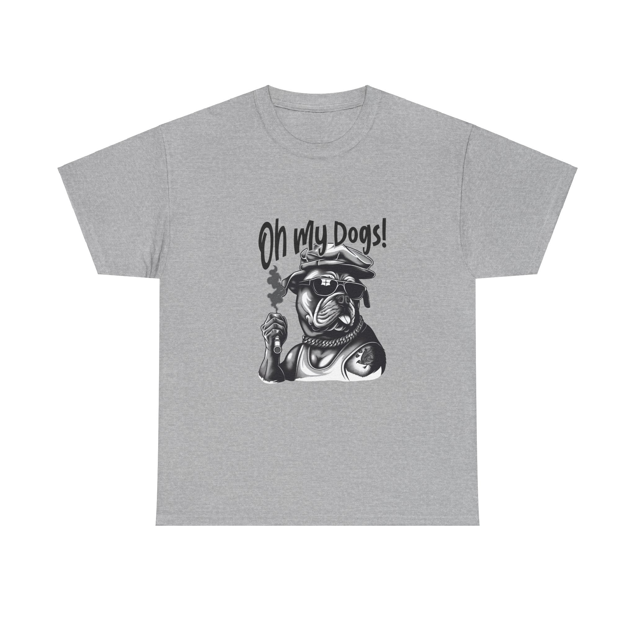 Oh My Dogs! Gangster Bulldog T-Shirt