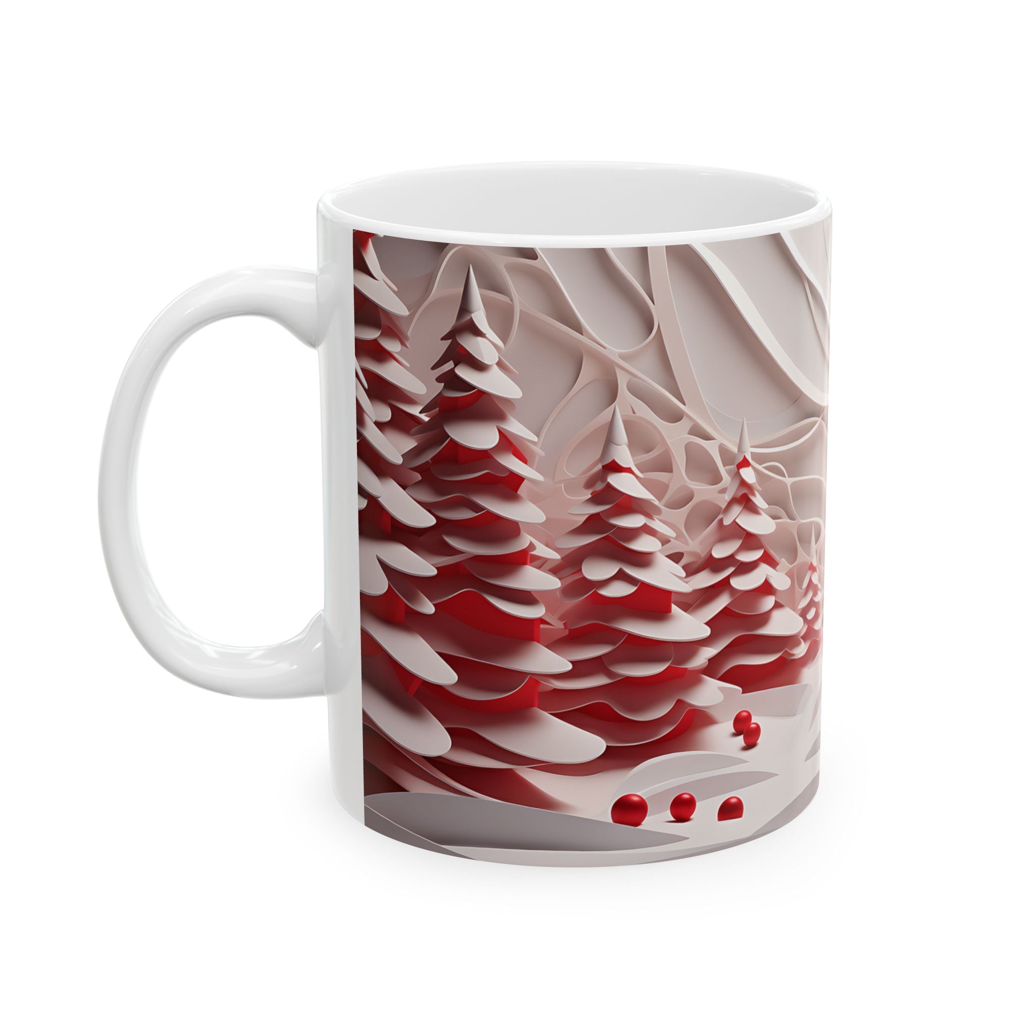 Winter Wonderland Snow Tree Mug