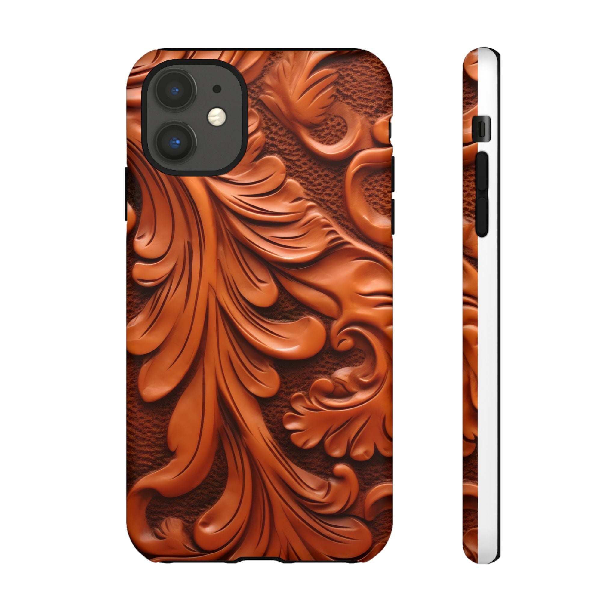 Baroque Acanthus Hexagon iPhone Case