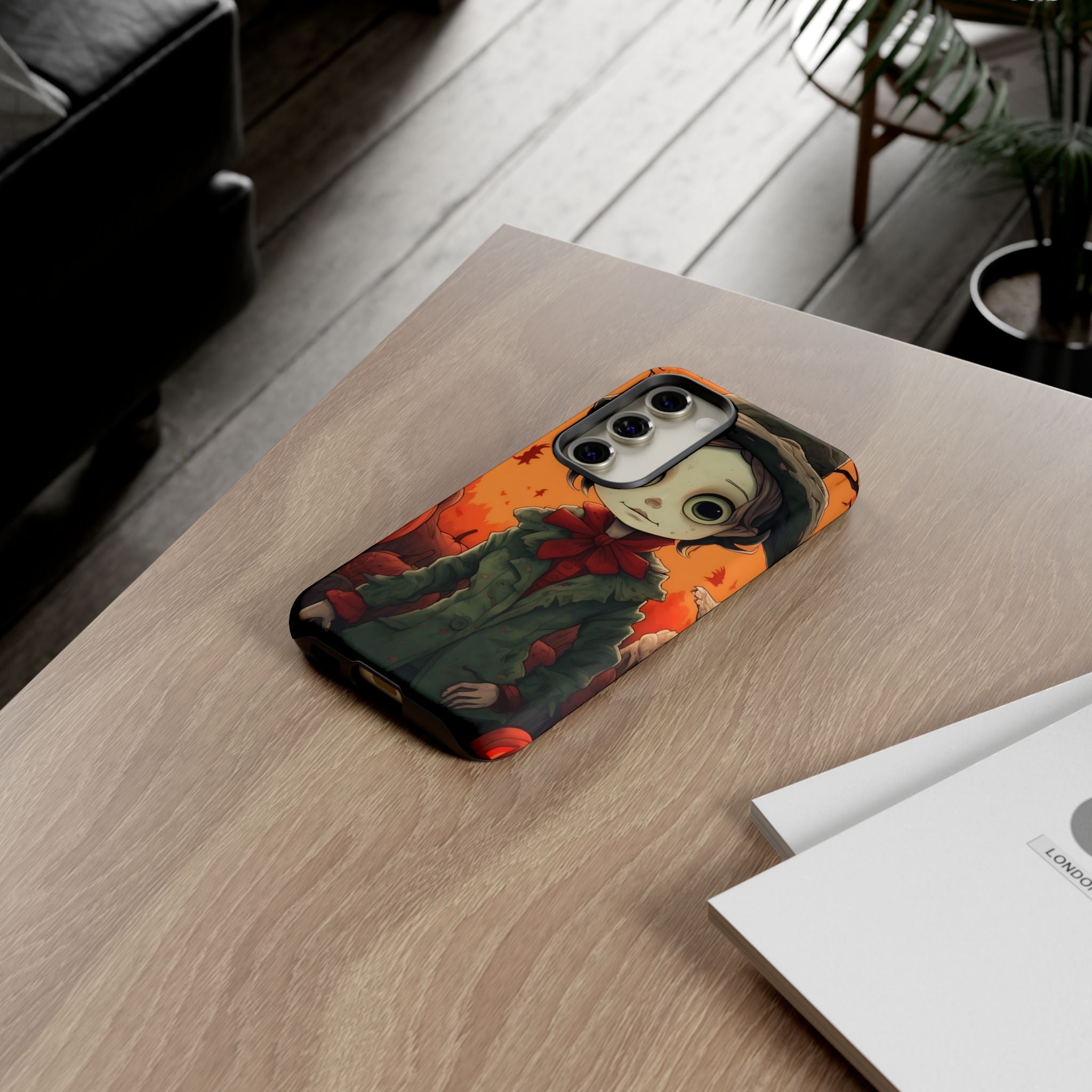 Spooky Autumn Child Samsung Case