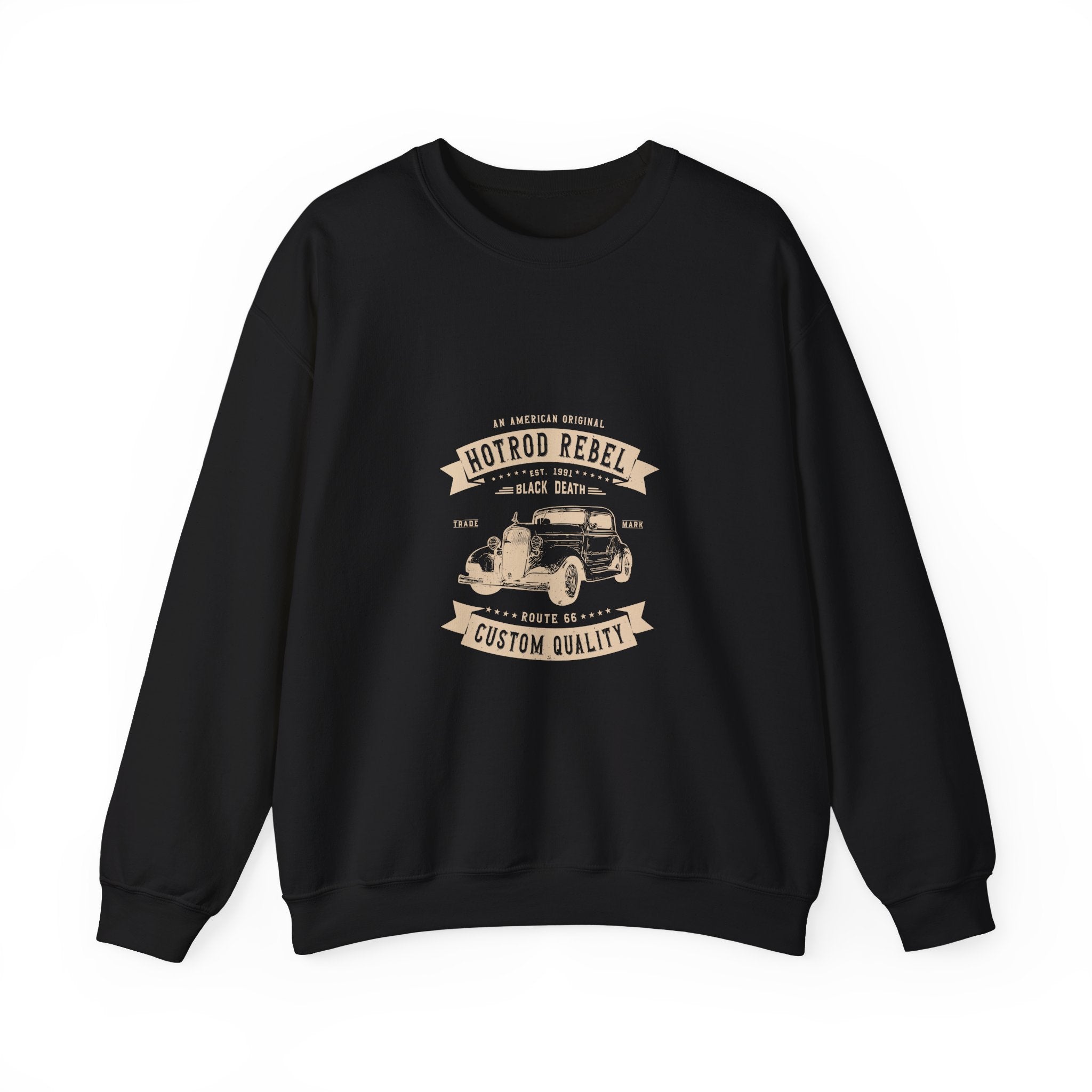 Hotrod Rebel Vintage Car Sweatshirt