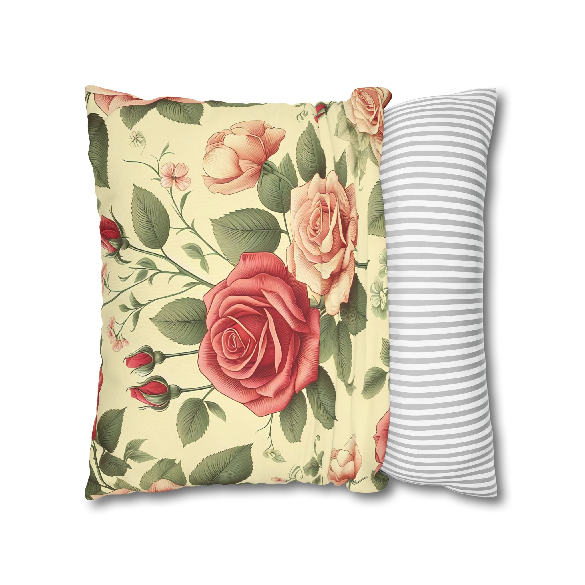 Vintage Rose Pillowcase - Floral Charm