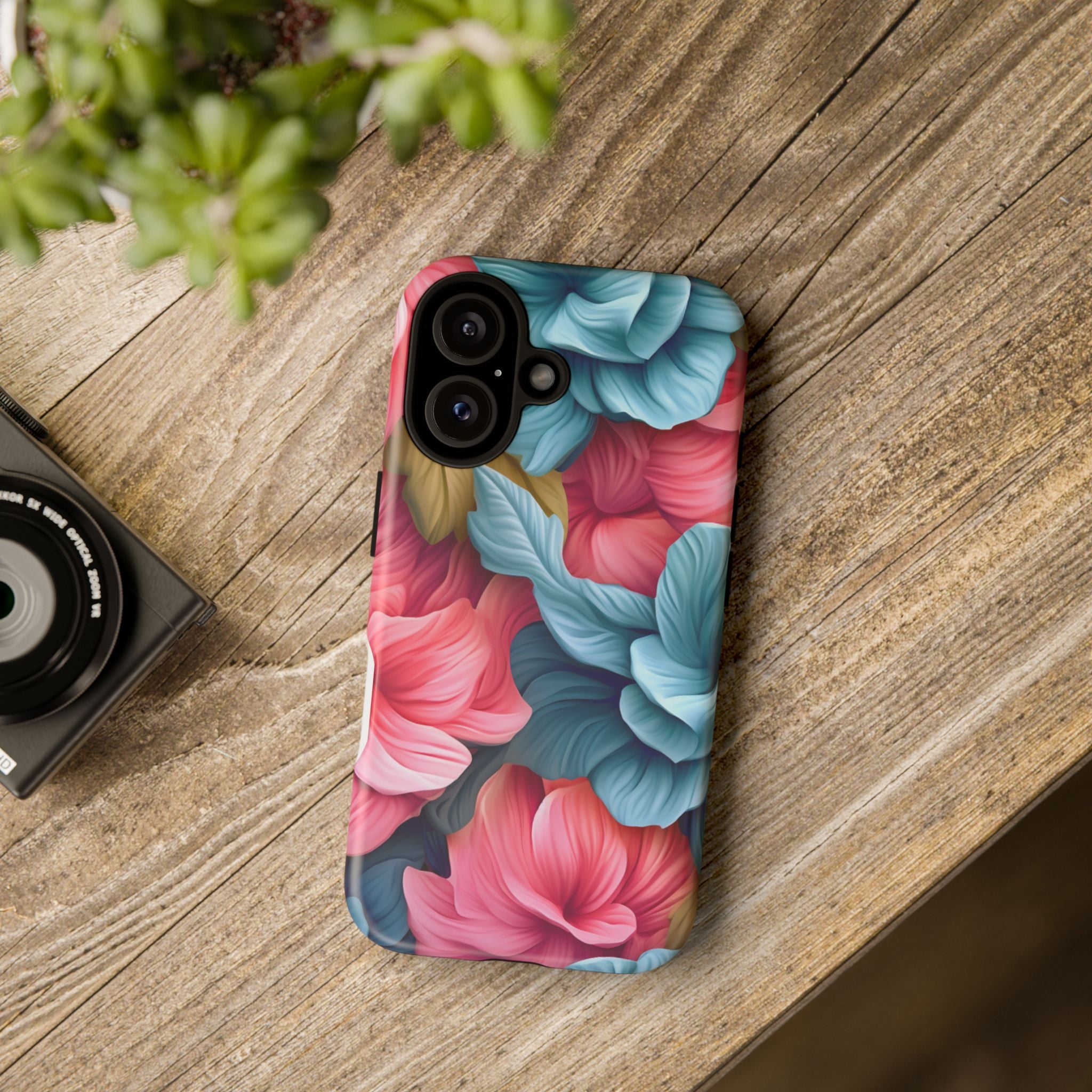 Floral Bloom Hexagon iPhone Case