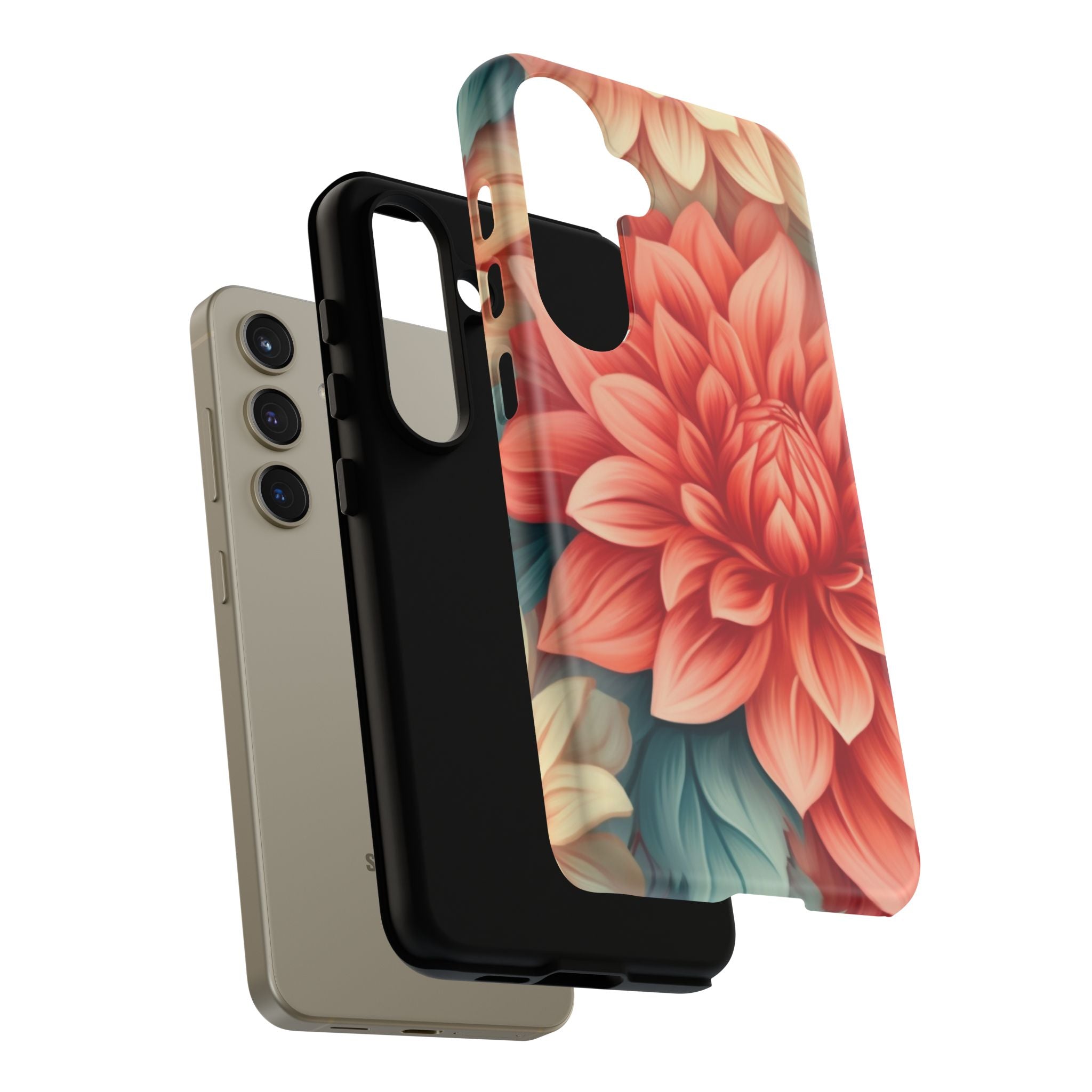 Dahlia Bloom Samsung Phone Case