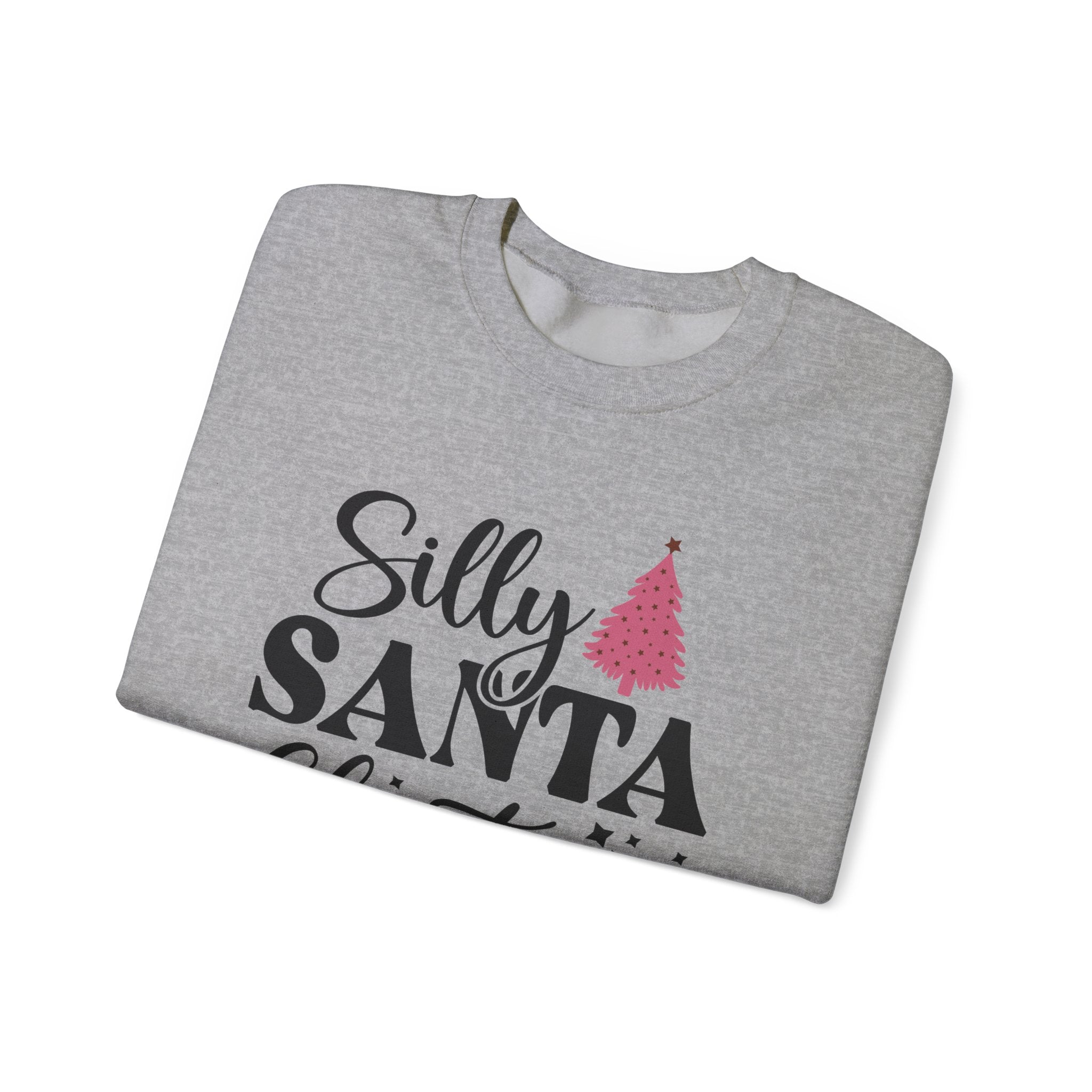 Pink Minimalist Christmas Tree Sweatshirt