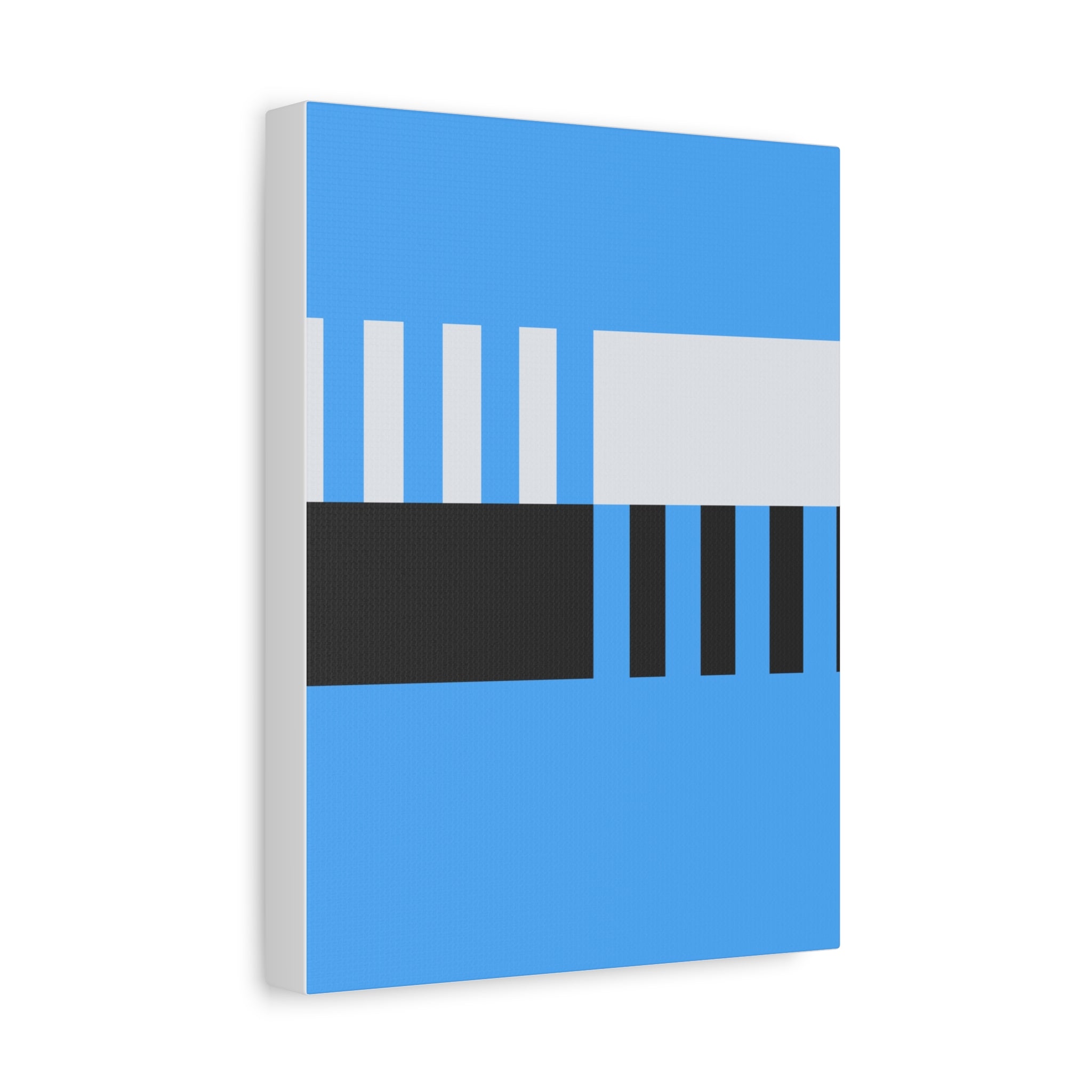 Abstract Geometric Bridge Canvas Art