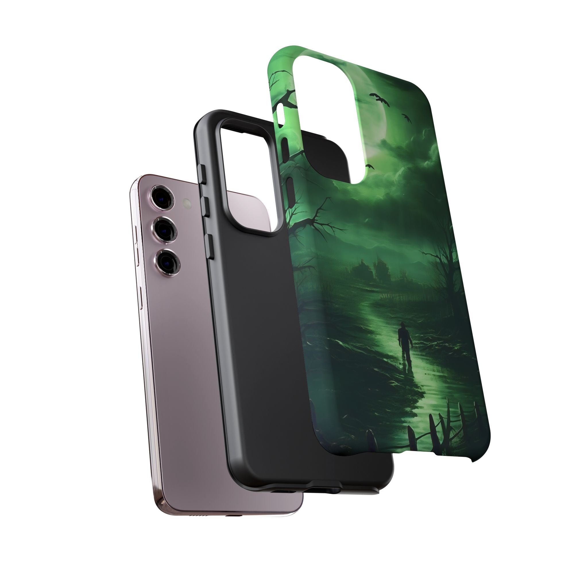 Eerie Swamp Moon Samsung Case