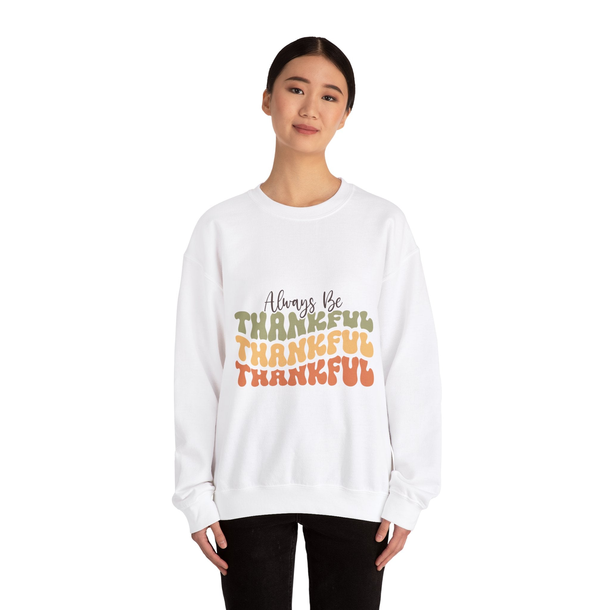 Groovy Thankful Thanksgiving Sweatshirt