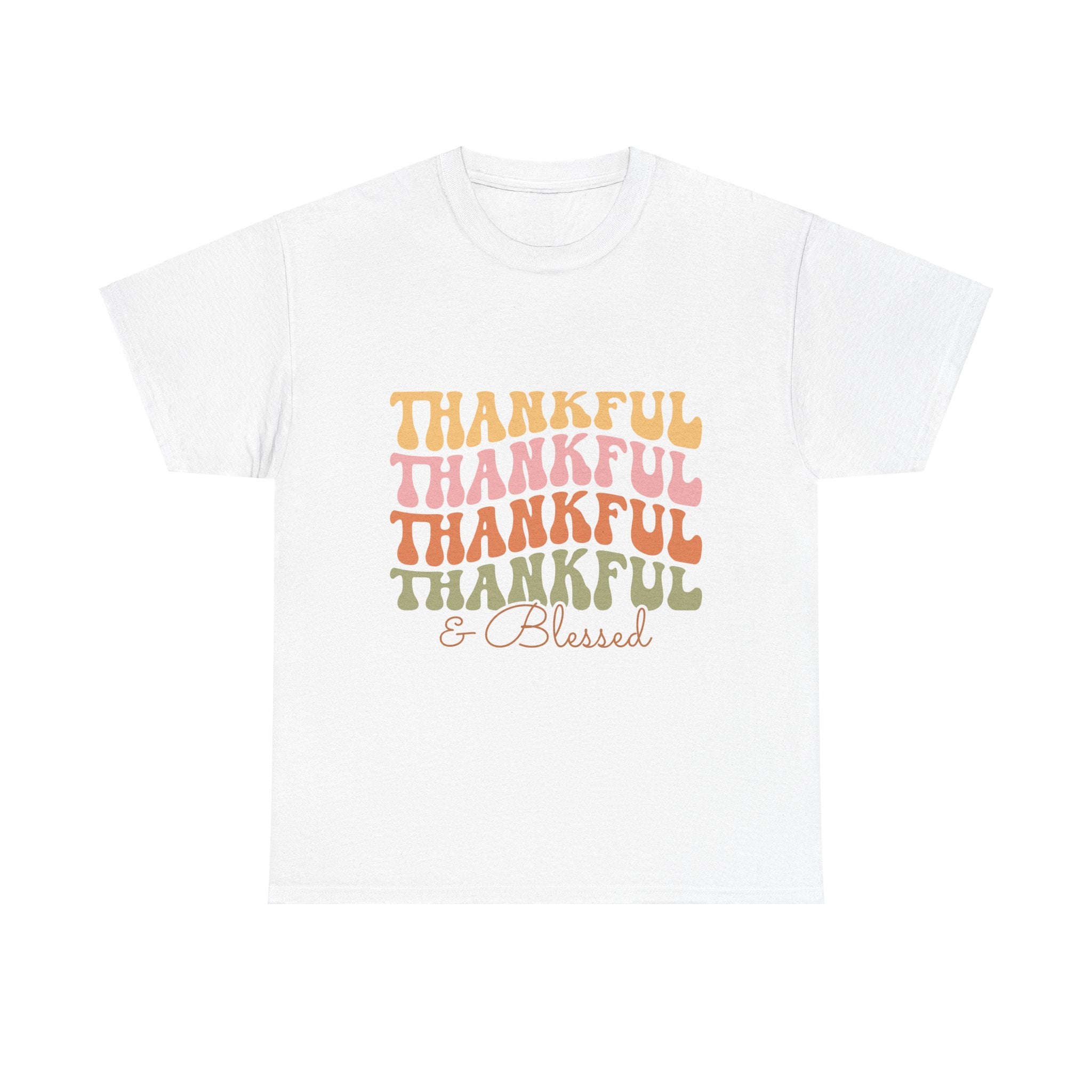 Thankful & Blessed Thanksgiving Tee