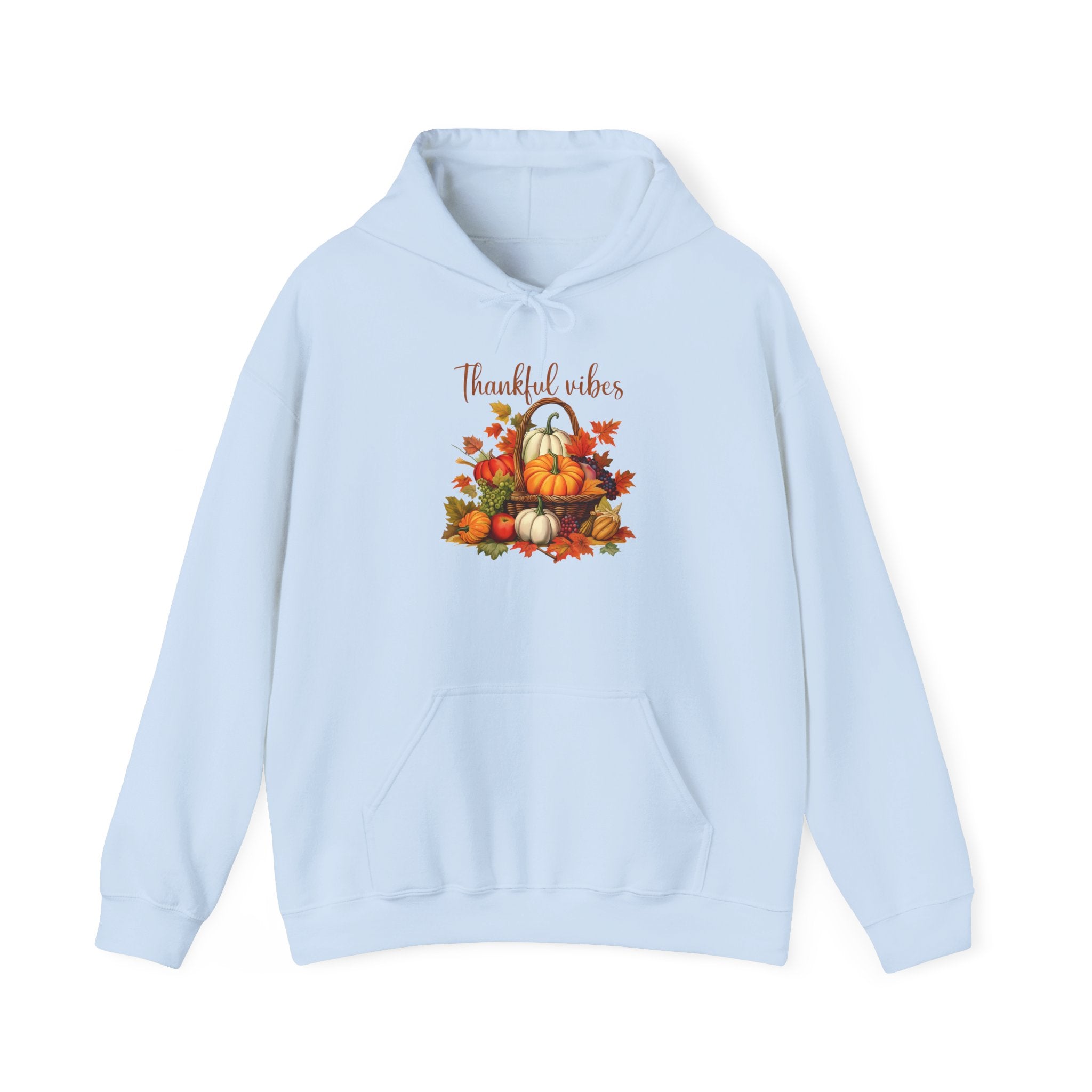 Thankful Vibes Autumn Harvest Hoodie