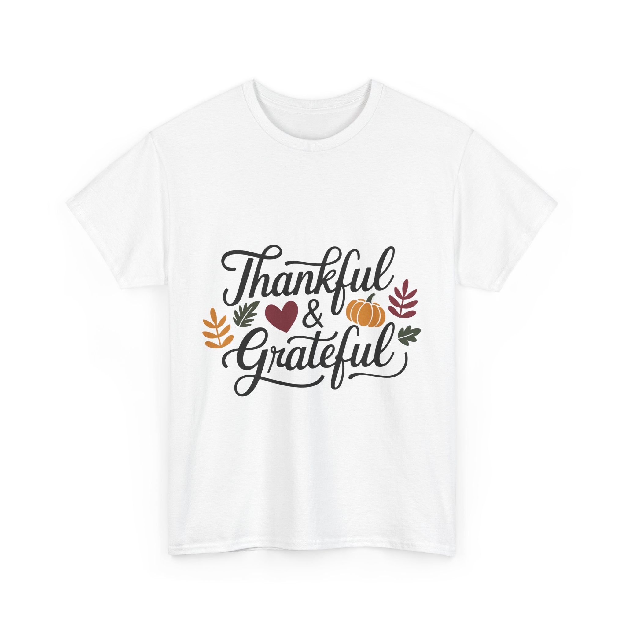 Thankful & Grateful Thanksgiving Tee