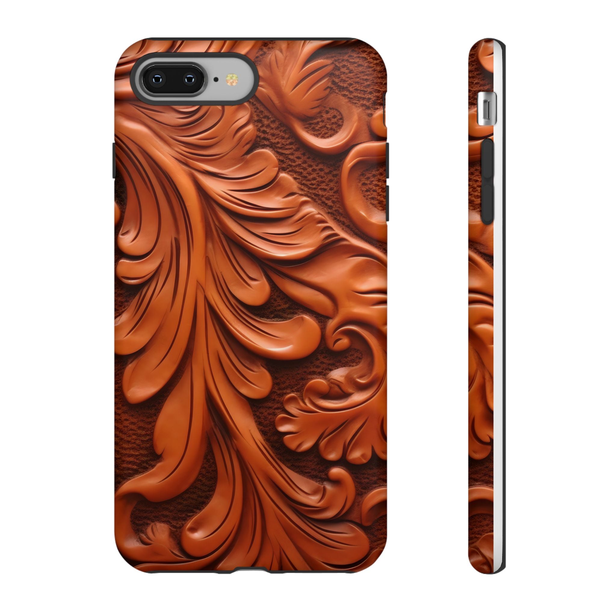 Baroque Acanthus Hexagon iPhone Case