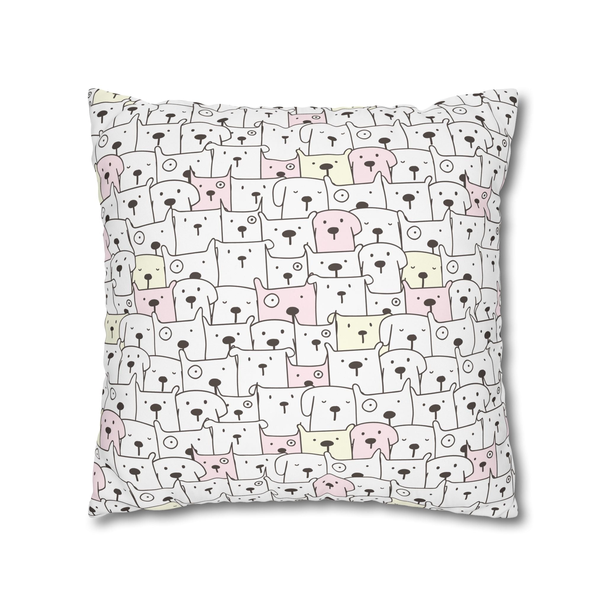 Cute Cartoon Dog Pillowcase